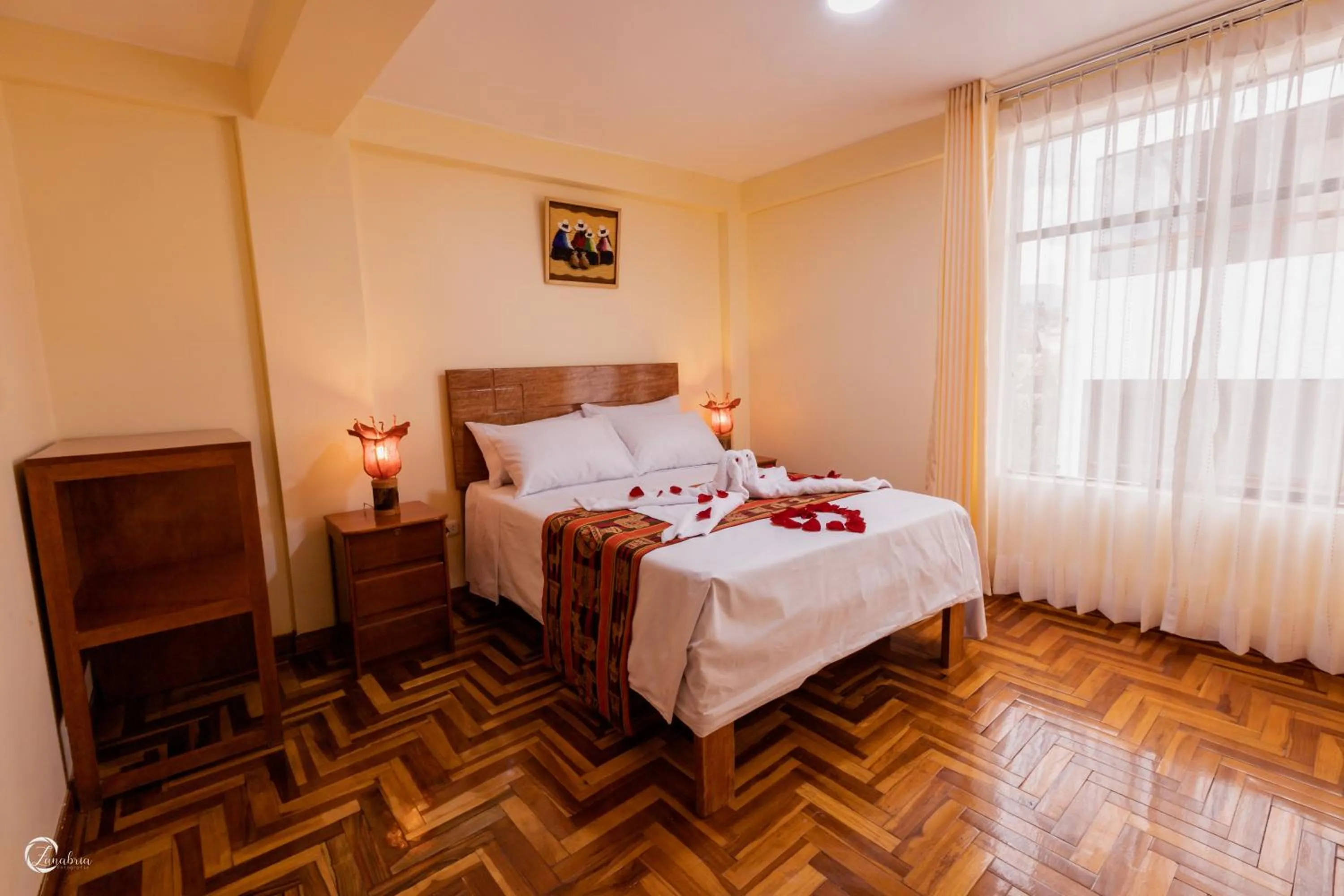 Bed in Quechua Hostal Recoleta