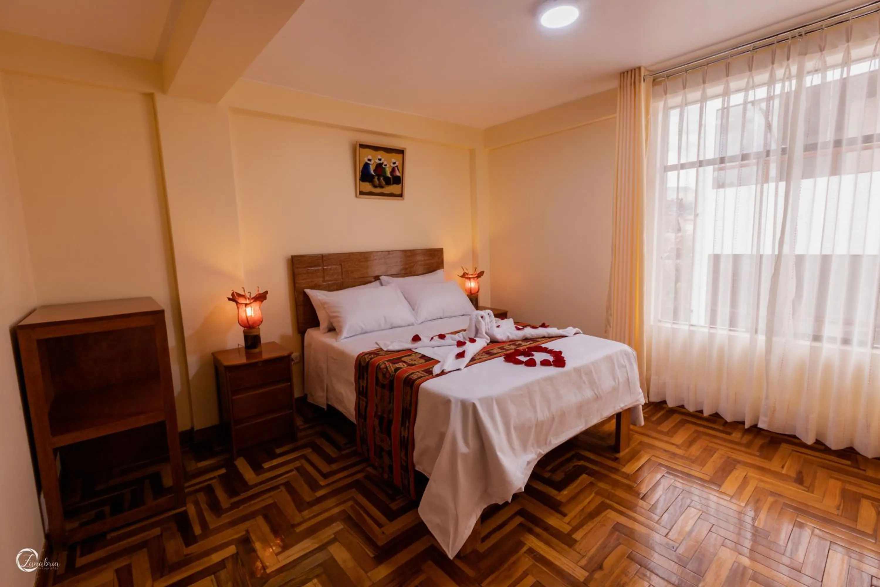 Bed in Quechua Hostal Recoleta