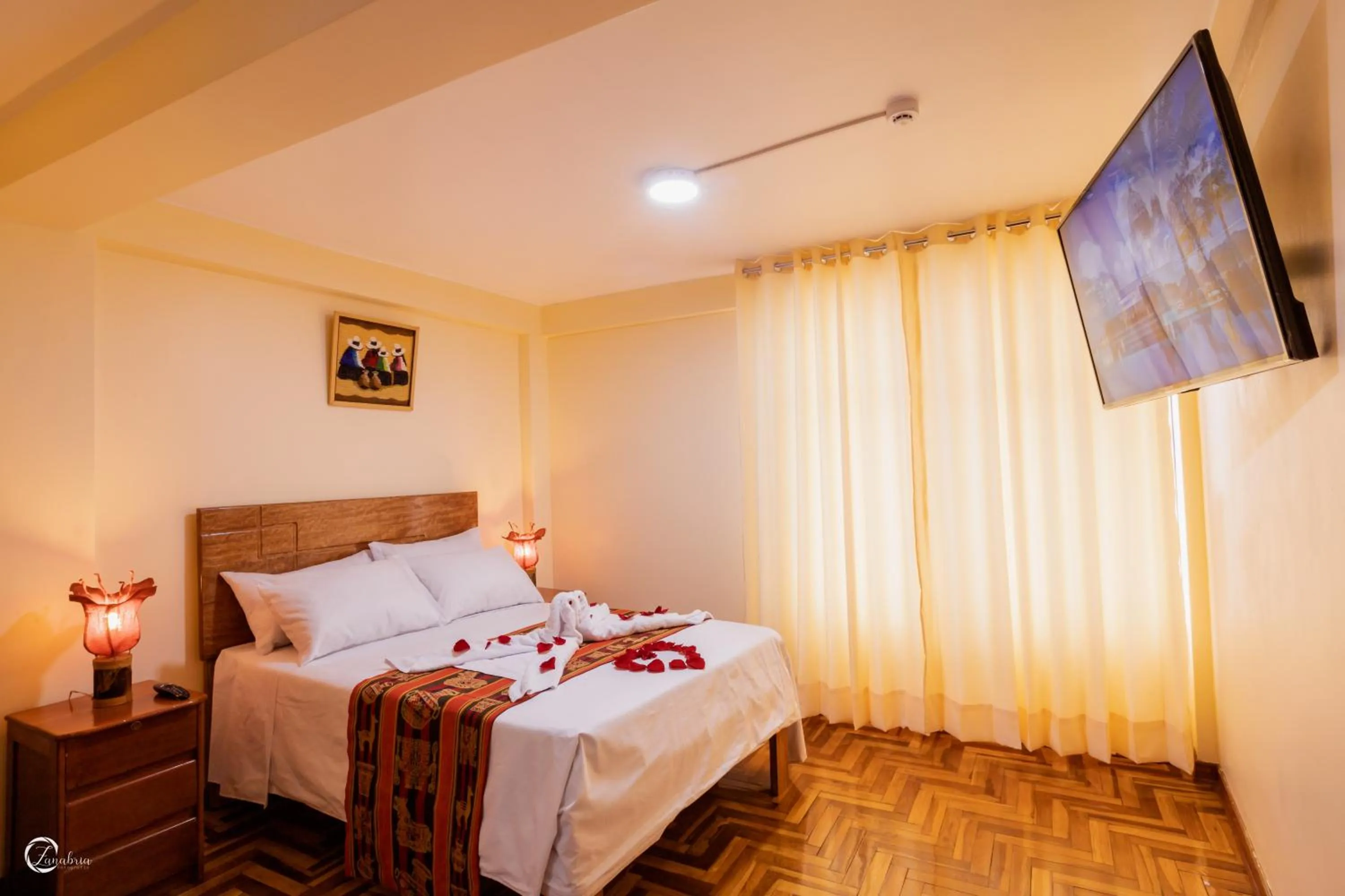 Bed in Quechua Hostal Recoleta