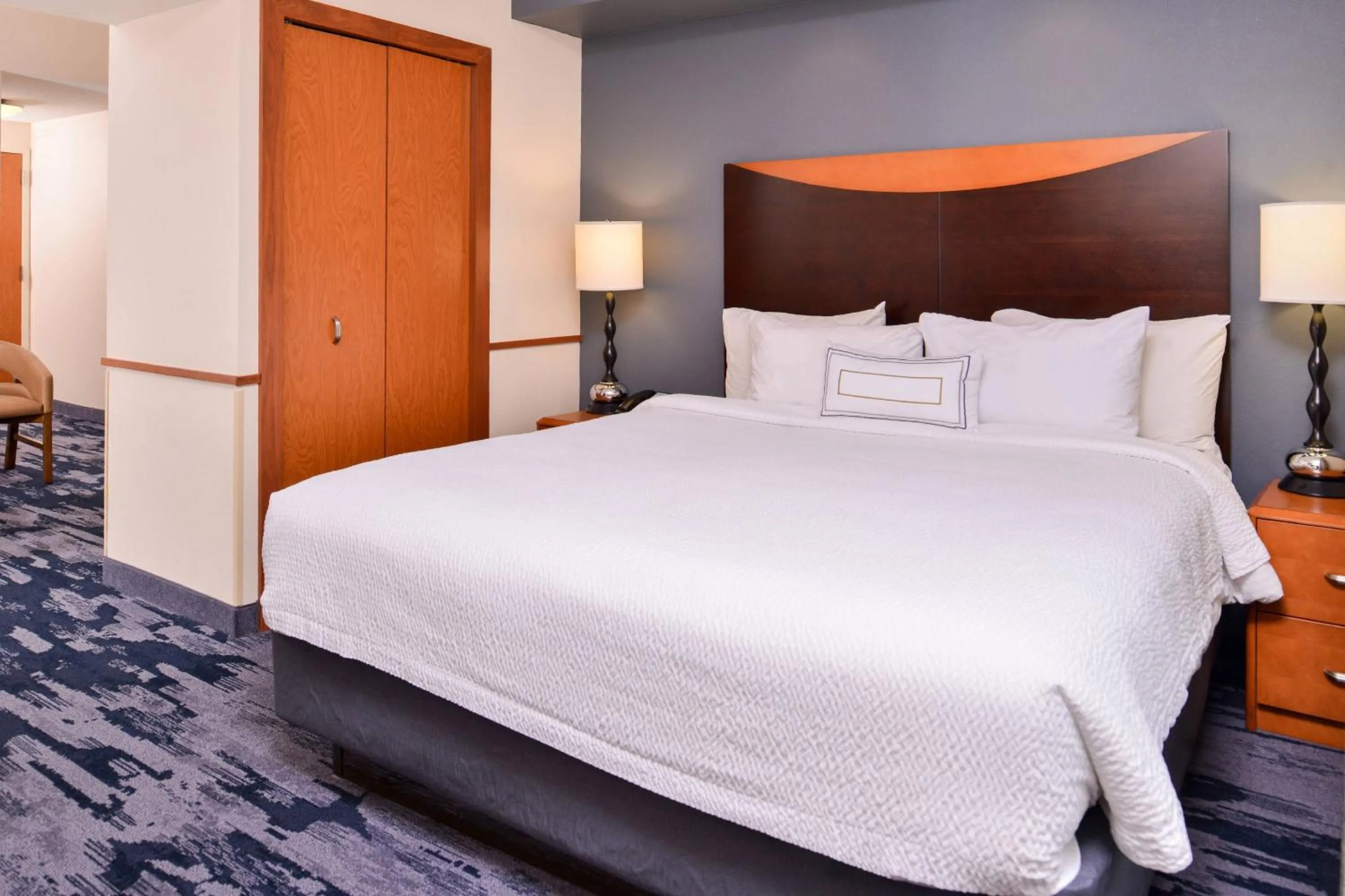 Bedroom, Bed in Fairfield Inn & Suites Raleigh-Durham Airport/Brier Creek