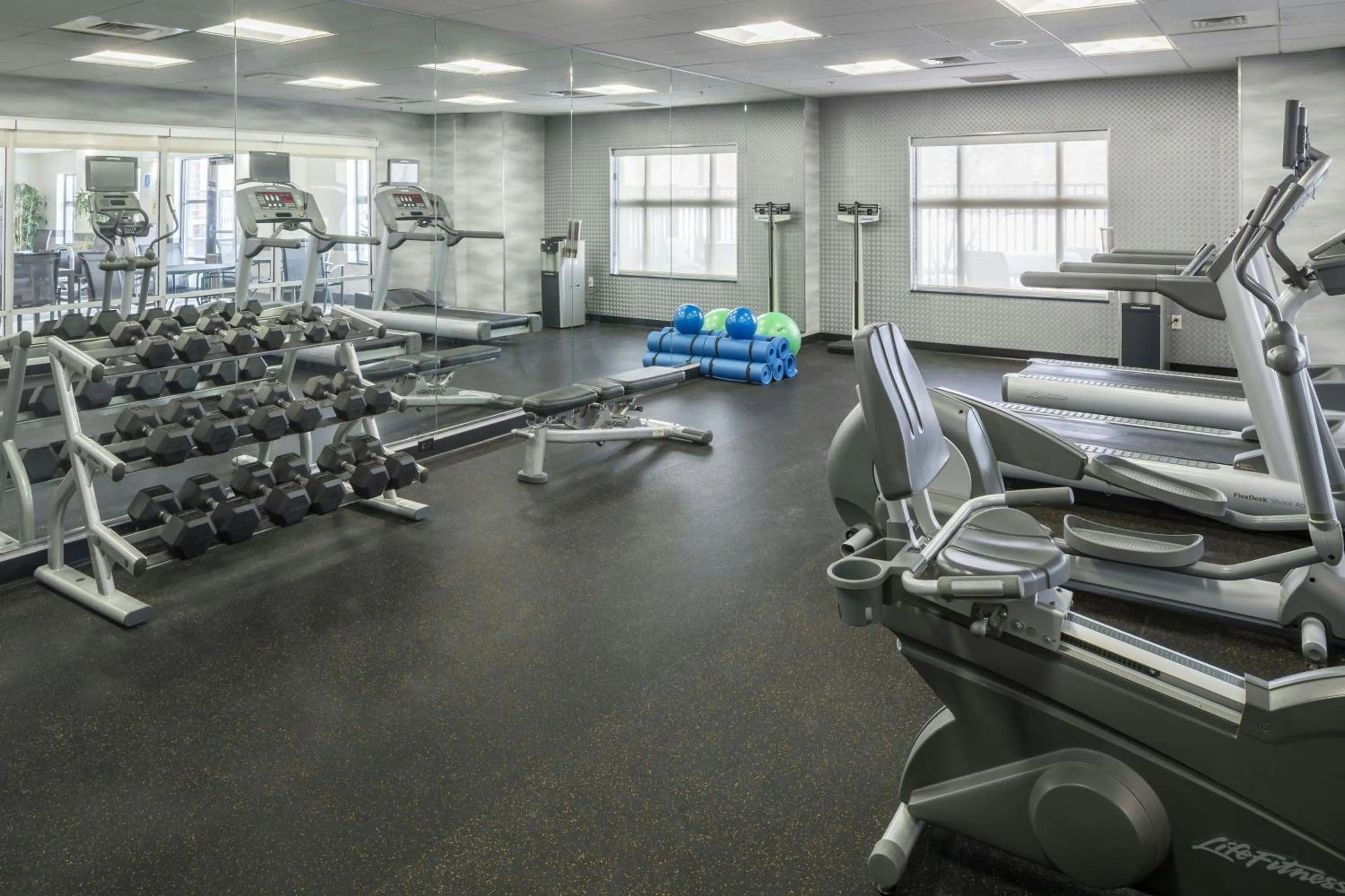 Fitness centre/facilities in Fairfield Inn & Suites South Bend at Notre Dame