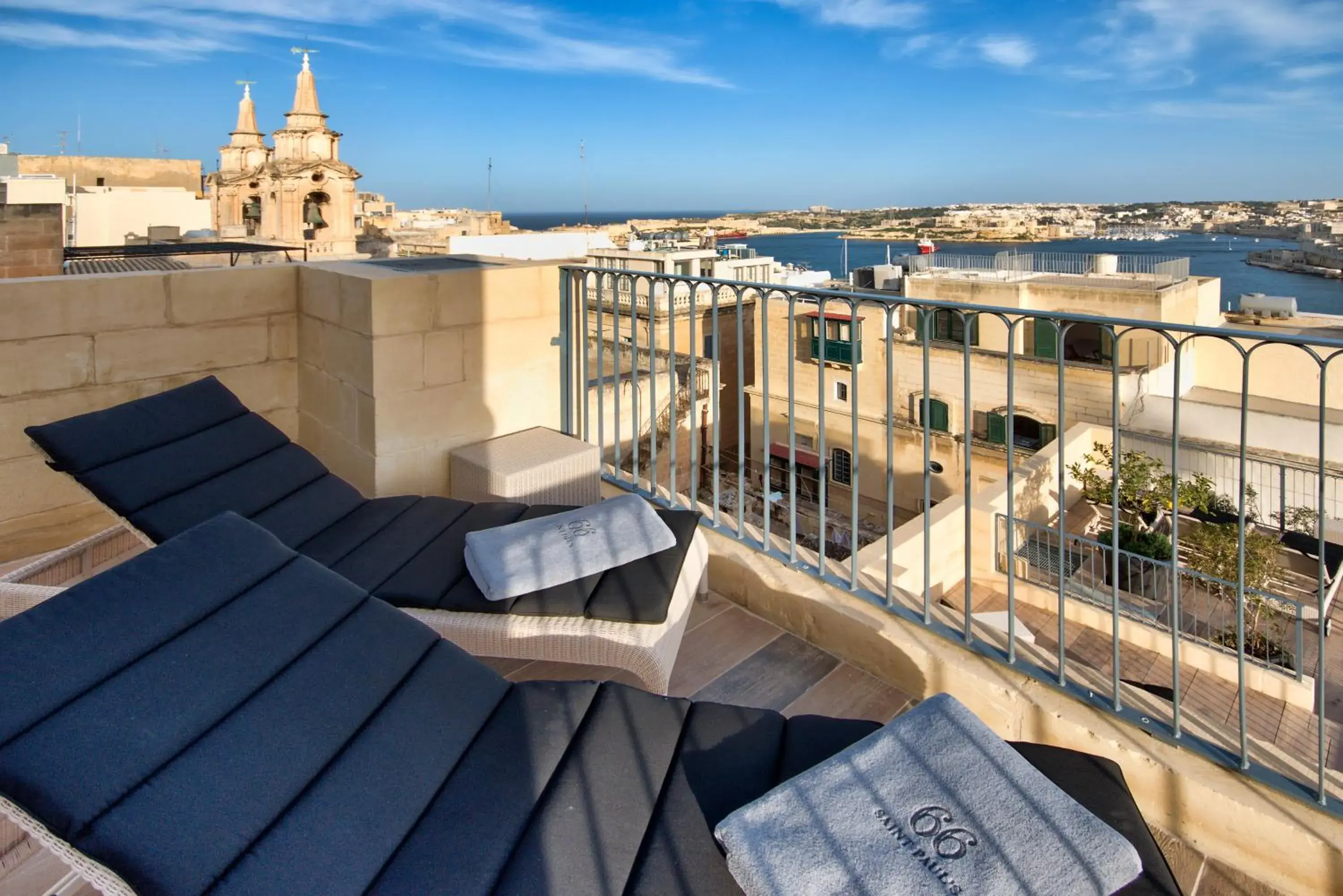 Deluxe Double Room with Sea View in 66 Saint Paul's & Spa Deluxe Double Room with Sea View in 66 Saint Paul's & Spa