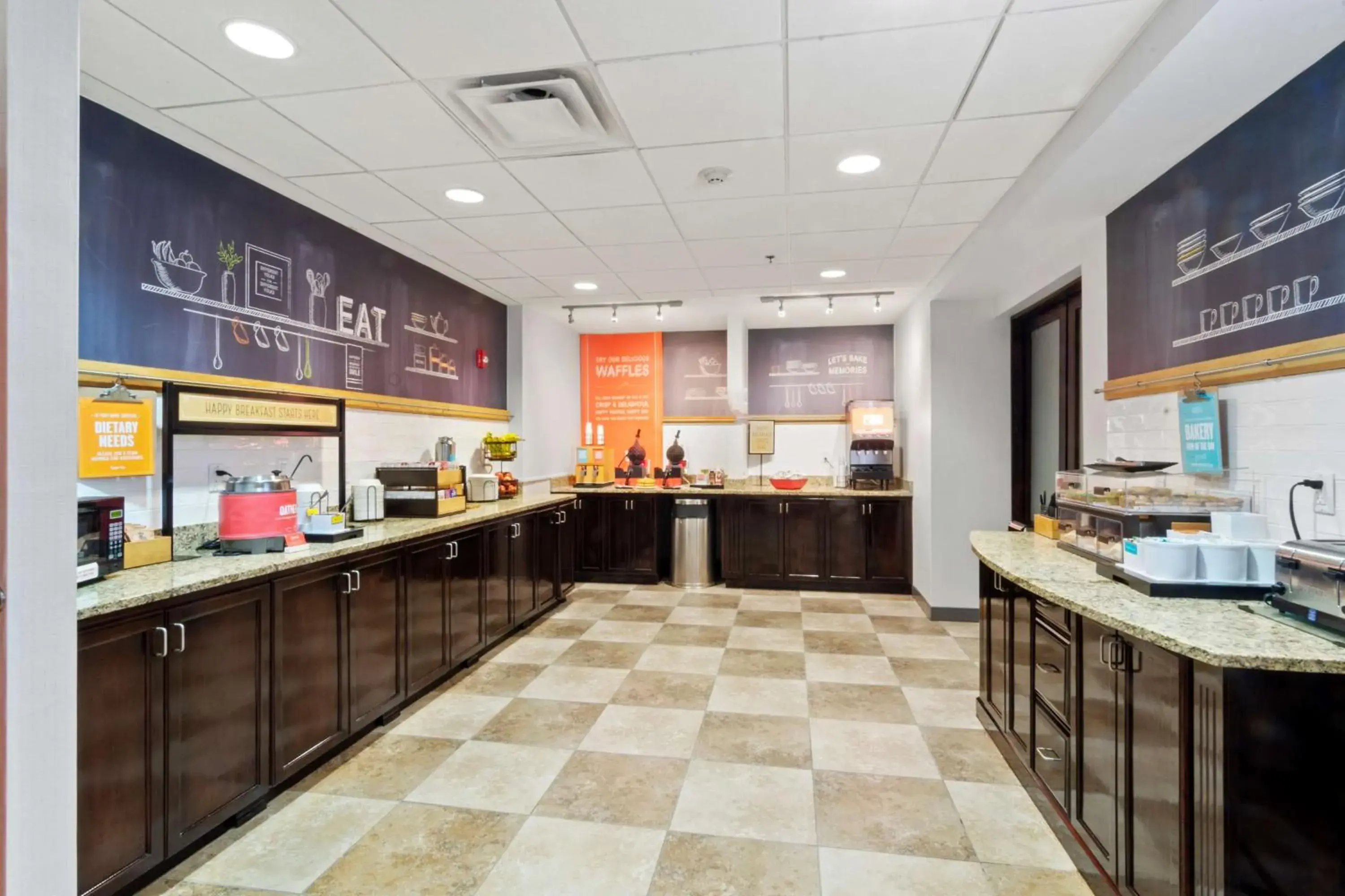 Breakfast in Hampton Inn Kingsland Breakfast in Hampton Inn Kingsland