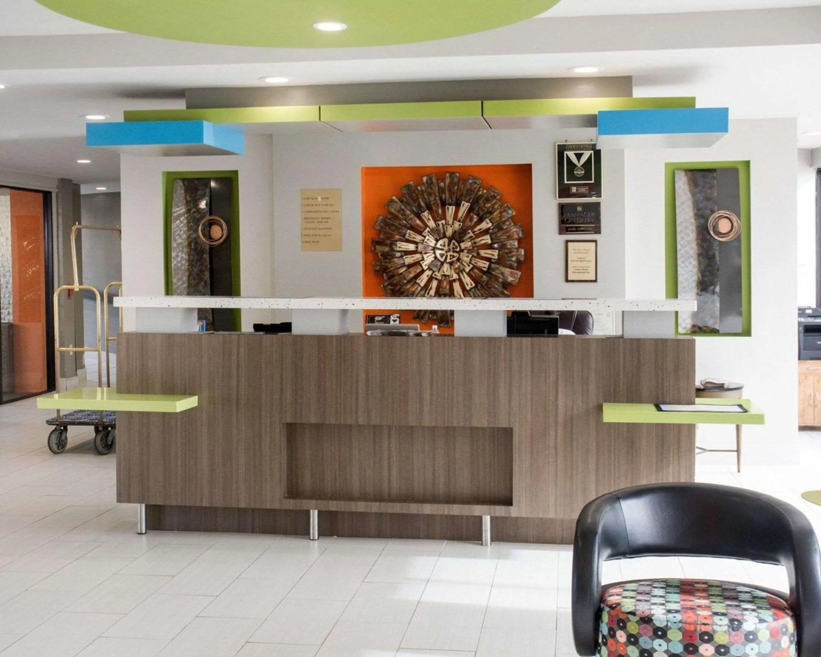 Lobby or reception in Quality Inn & Suites Oceanfront