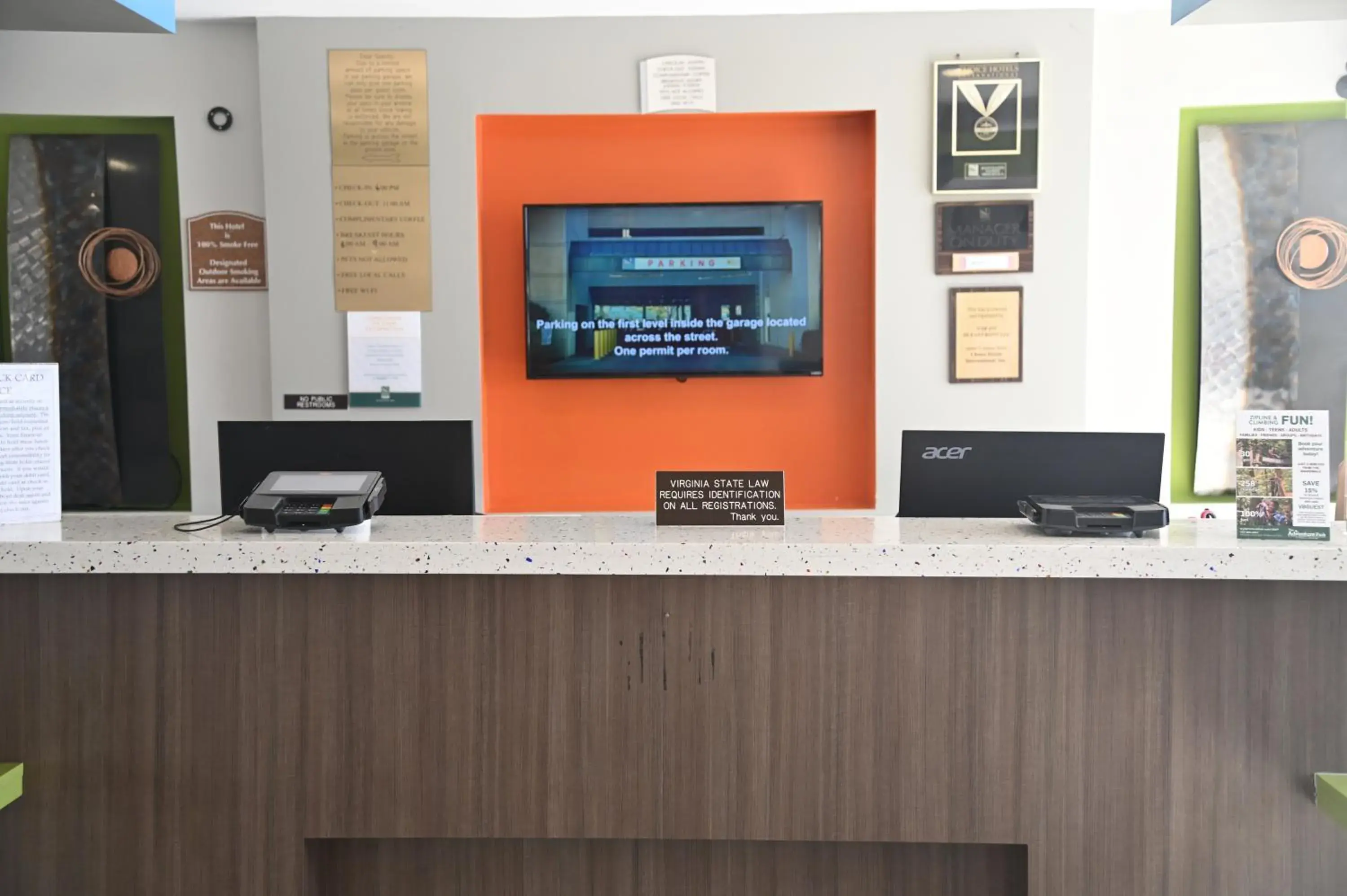 Lobby or reception in Quality Inn & Suites Oceanfront Lobby or reception in Quality Inn & Suites Oceanfront