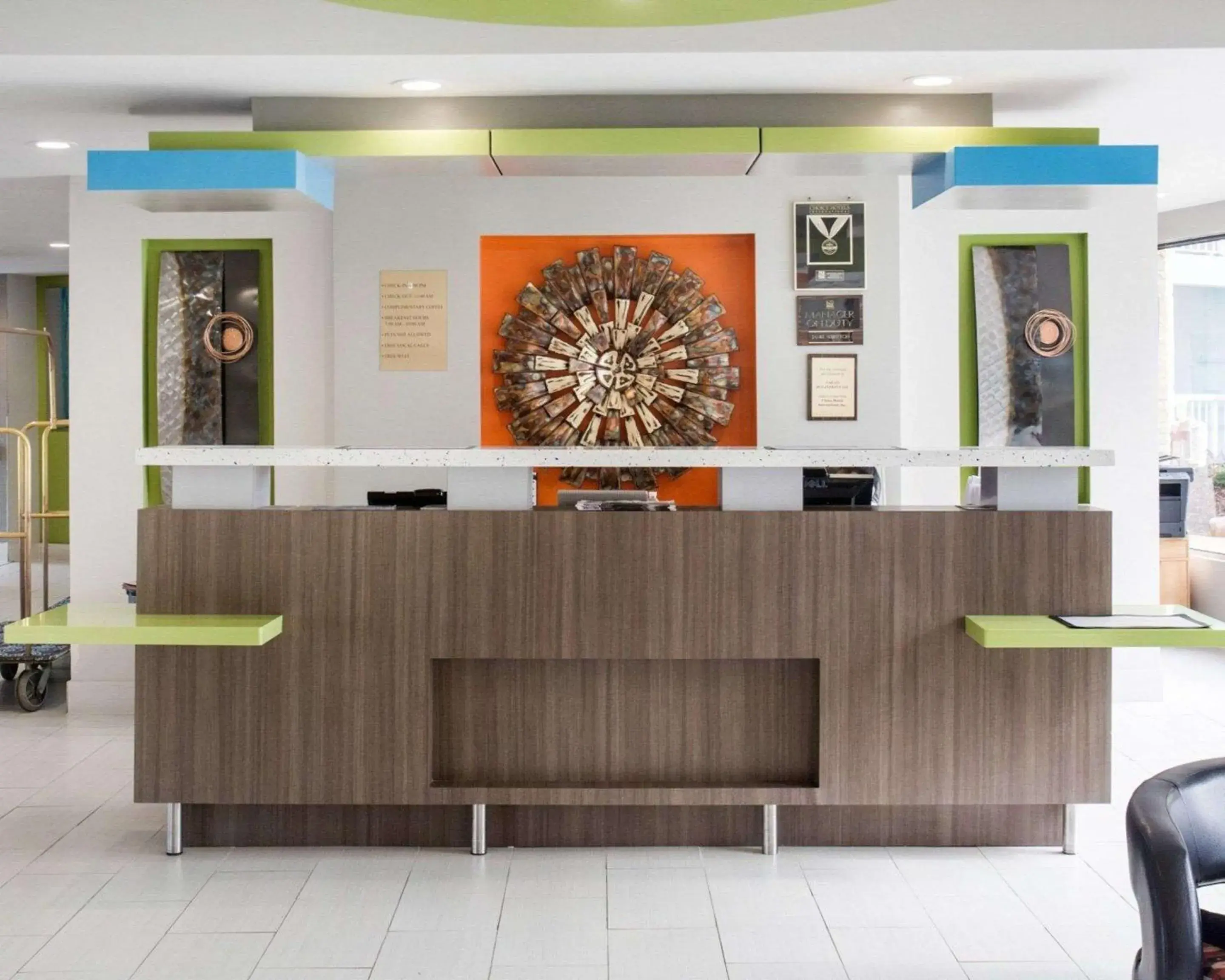 Lobby or reception in Quality Inn & Suites Oceanfront Lobby or reception in Quality Inn & Suites Oceanfront