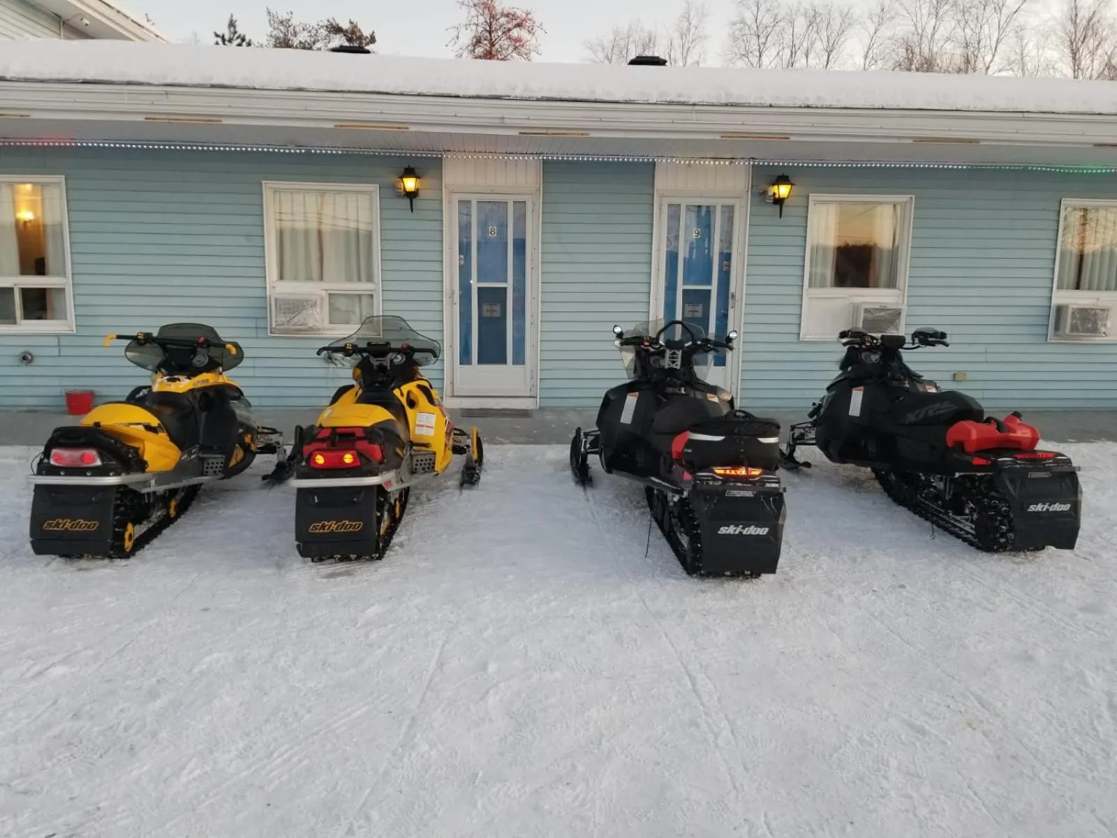 Winter in Norvic Motel