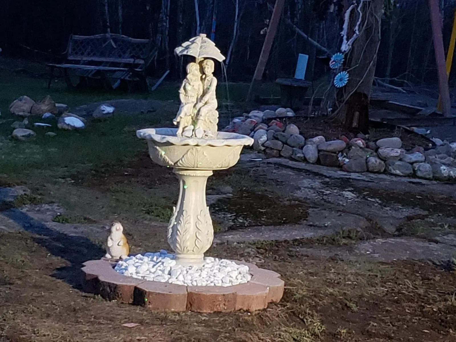 Garden view in Norvic Motel