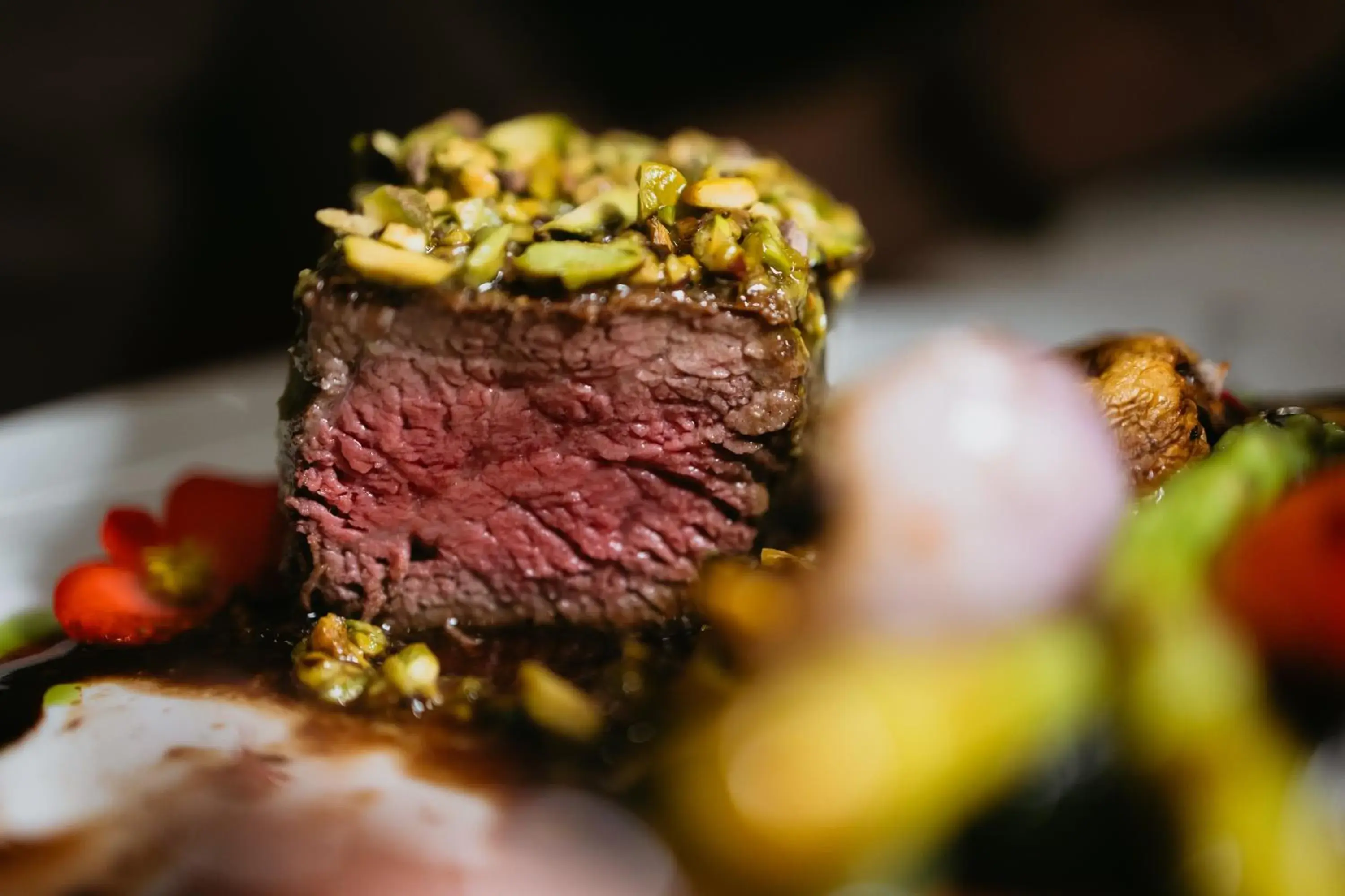 Food close-up in Hotel Platinia Food close-up in Hotel Platinia