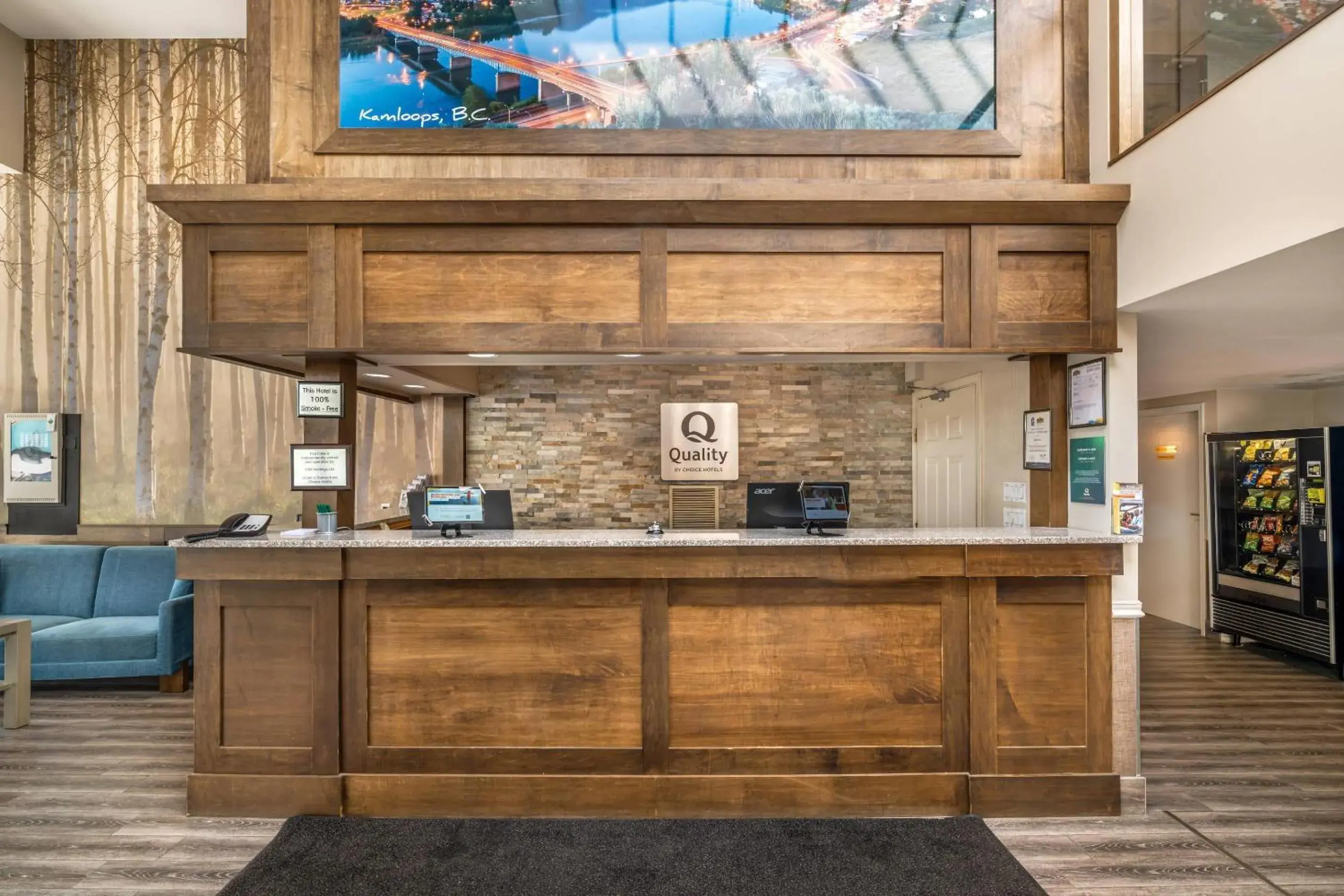 Lobby or reception in Quality Inn Lobby or reception in Quality Inn