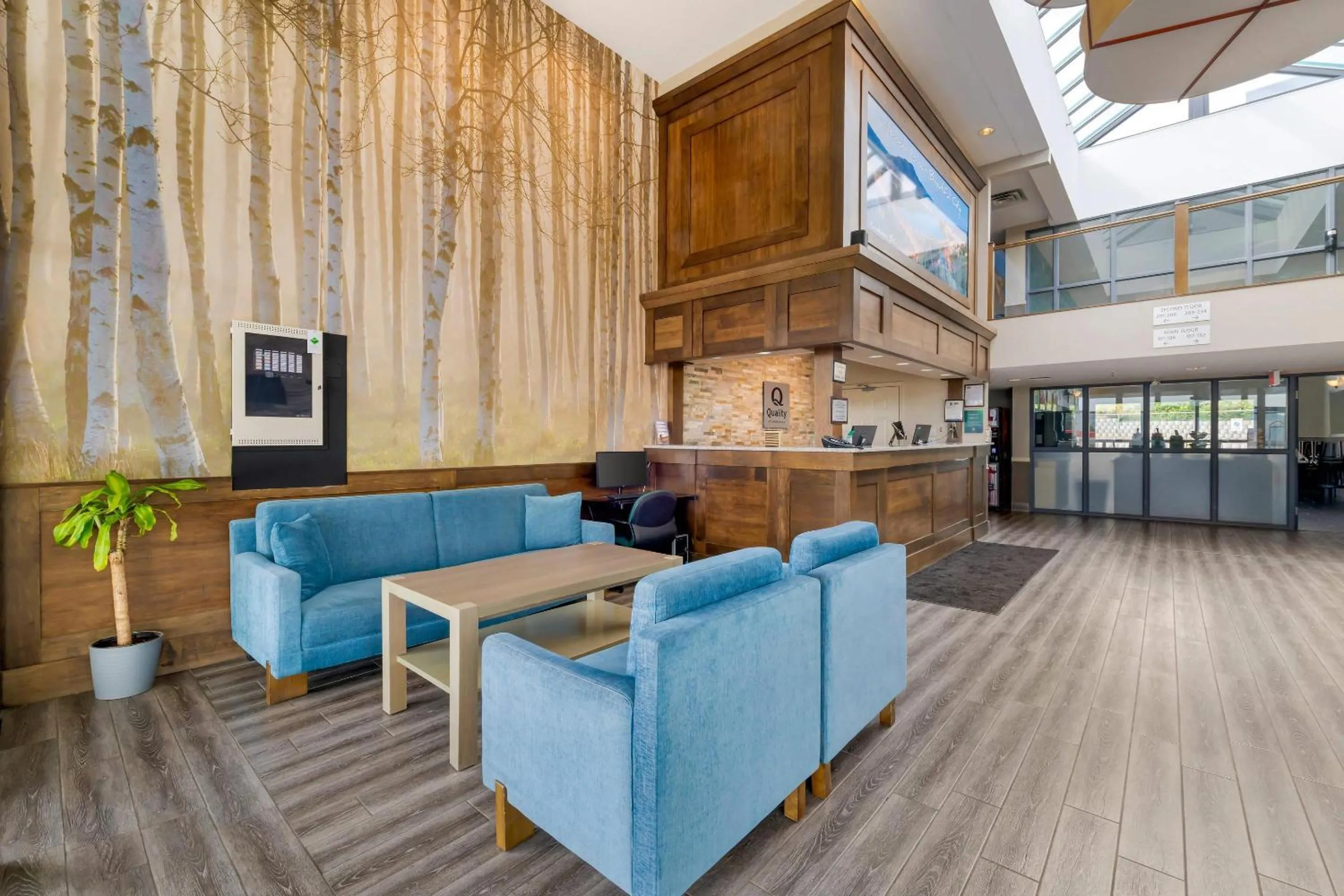 Lobby or reception in Quality Inn