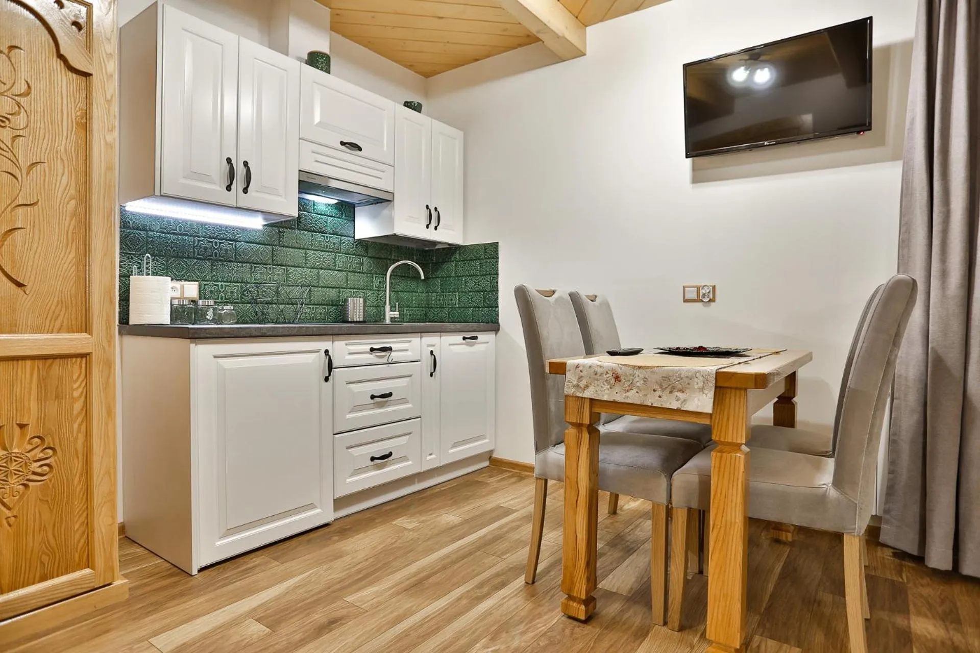 Kitchen or kitchenette in Górskie Wspomnienie