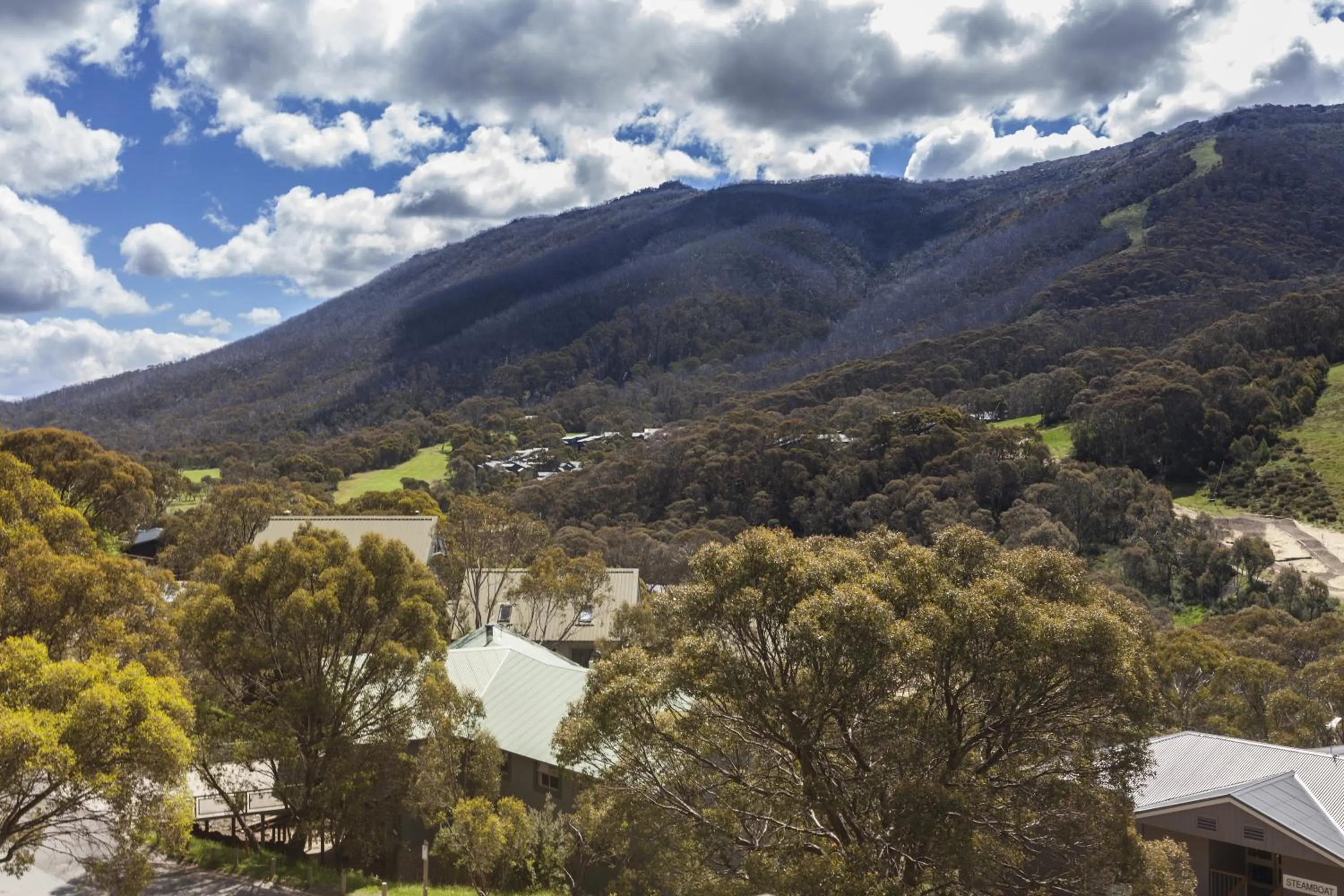 Natural landscape in The Denman Hotel in Thredbo