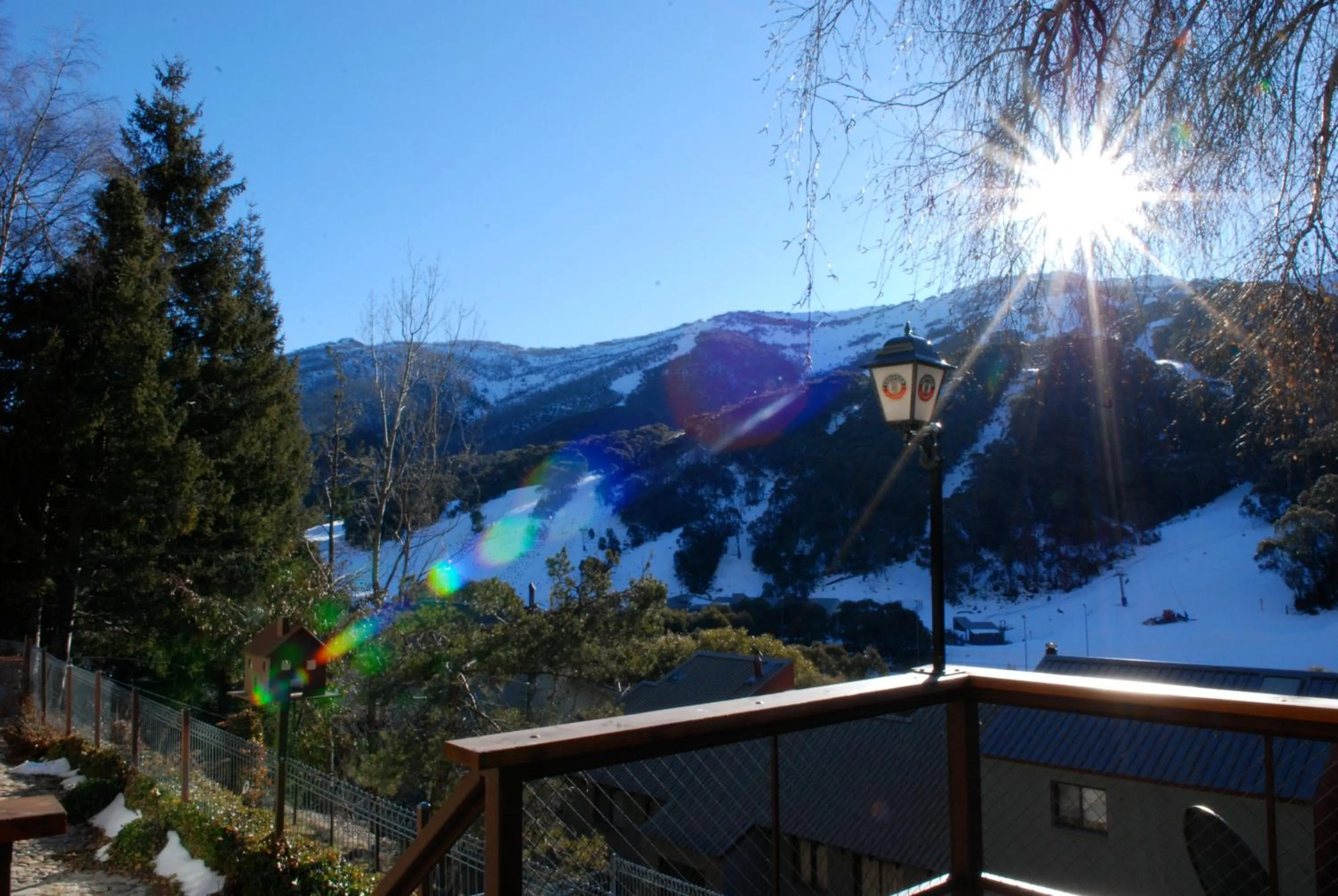 Winter in Candlelight Lodge