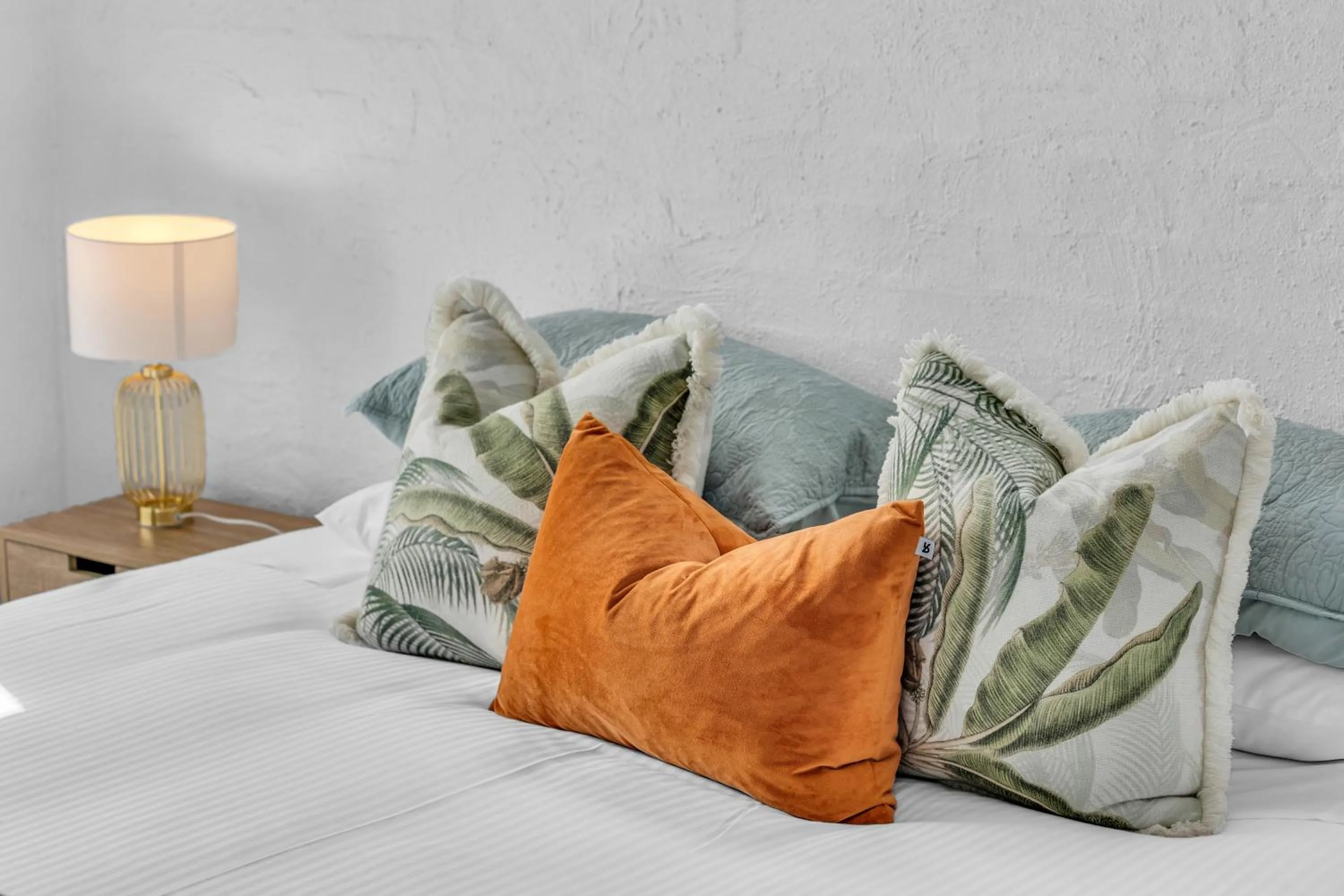 Bedroom, Bed in The Palms Apartments