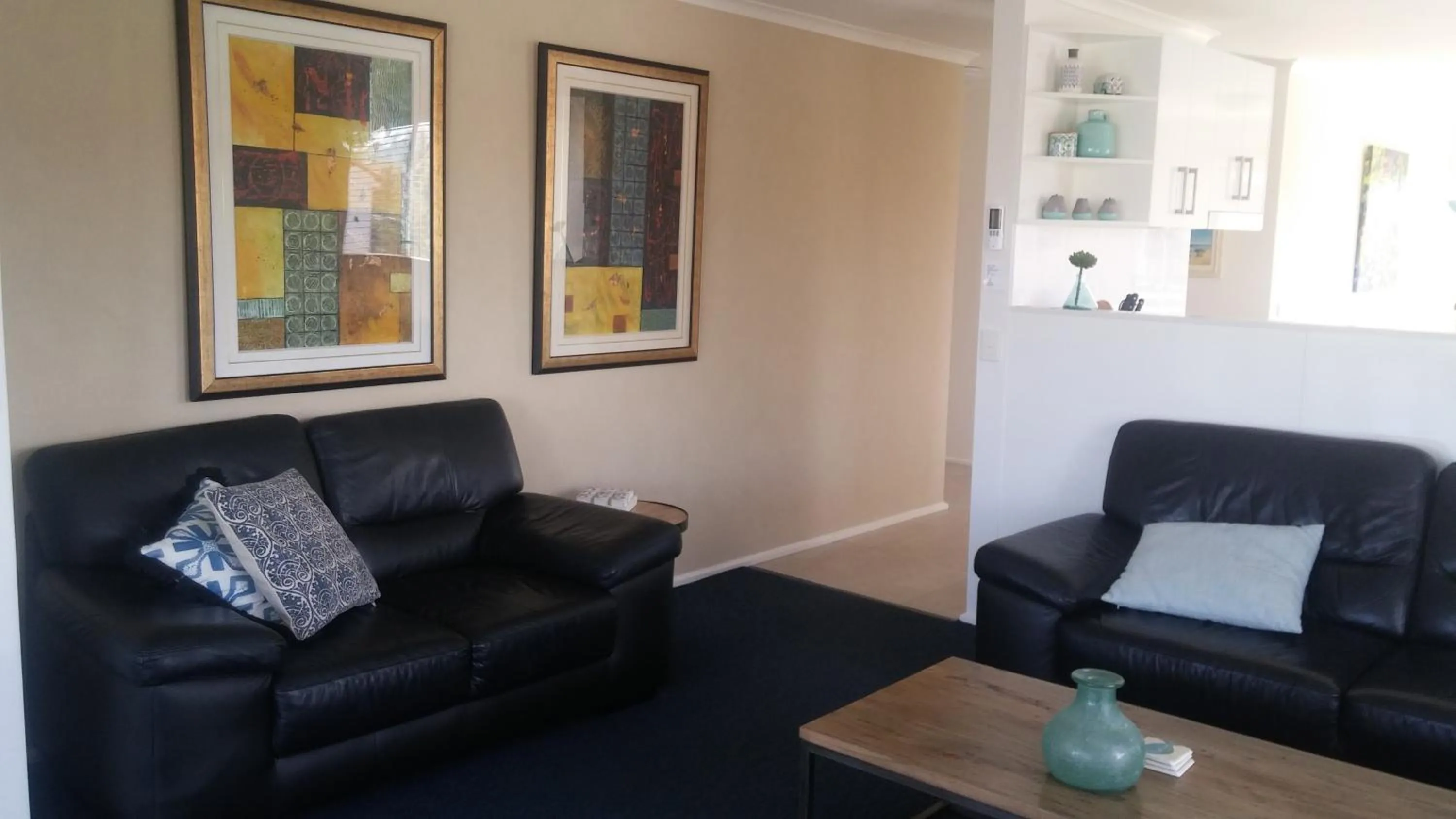 Living room in Apollo Apartments Merimbula