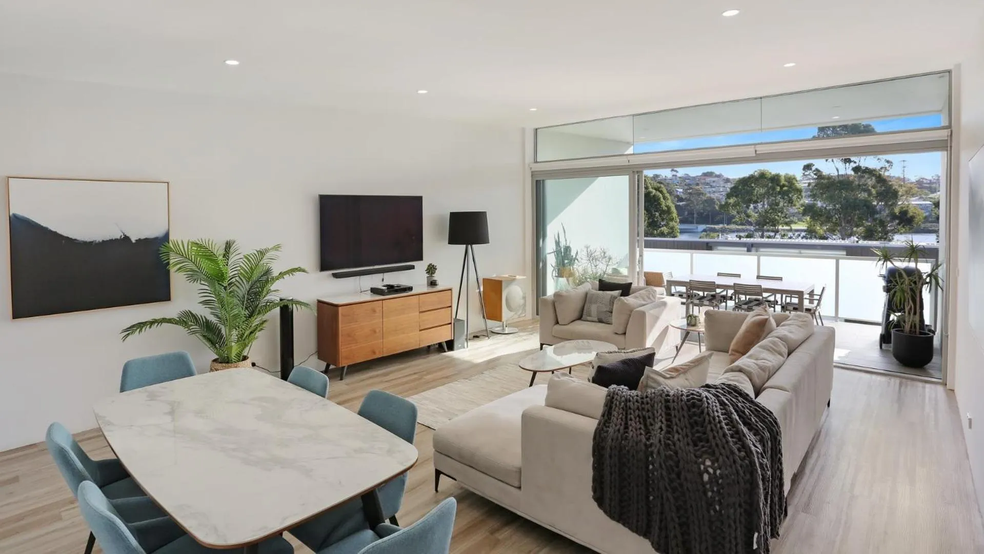 Living room in Coast Resort Merimbula