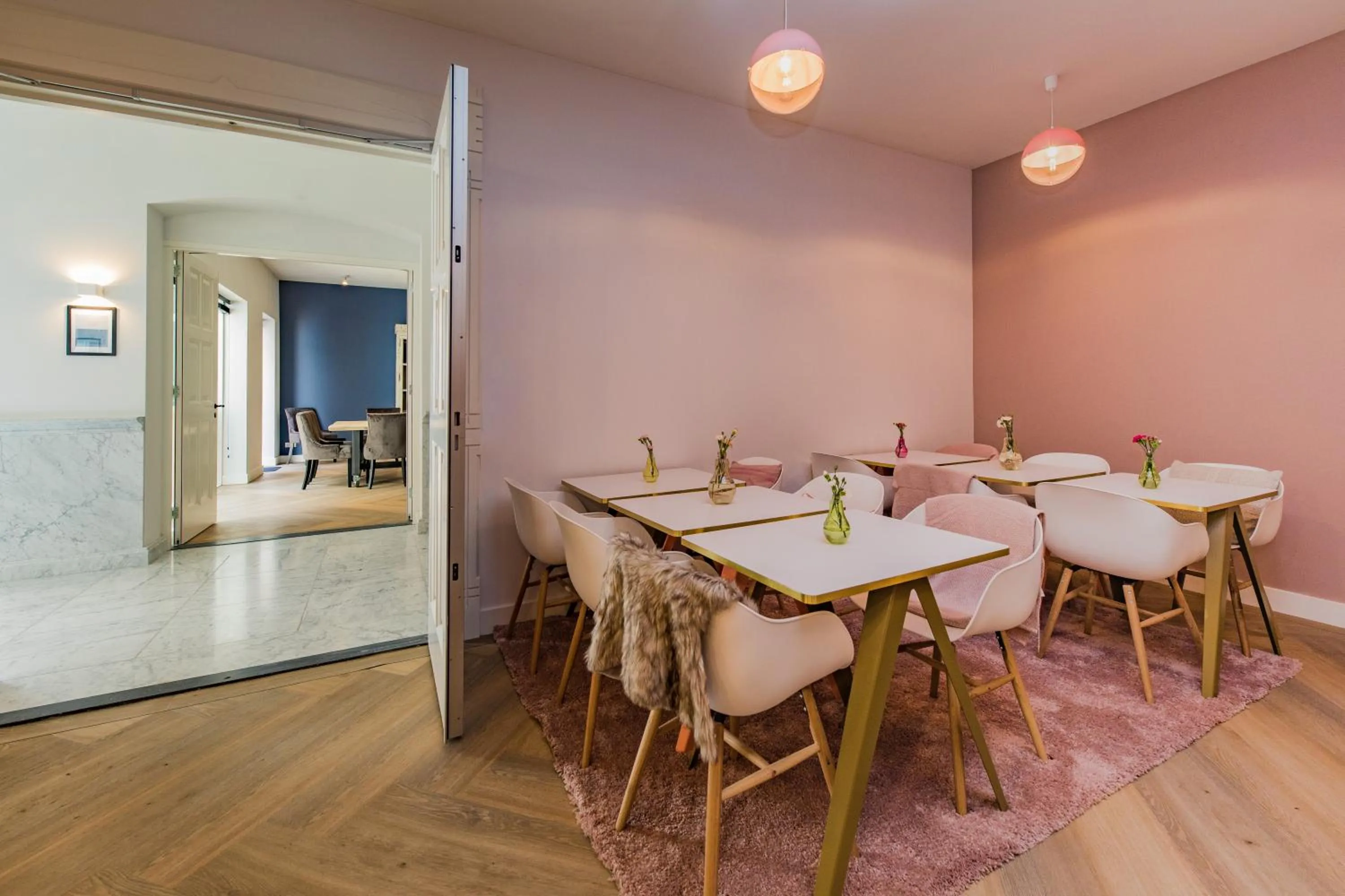 Dining area in Stadsvilla Mout Rotterdam-Schiedam