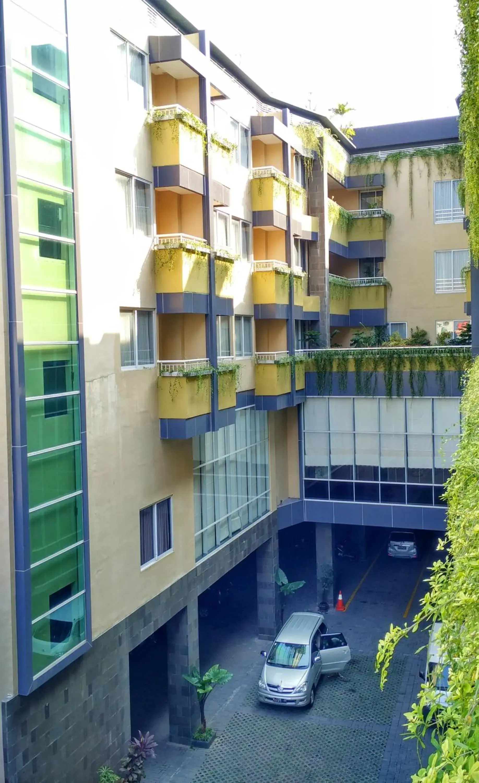 Balcony/Terrace, Property Building in Grage Jogja Hotel
