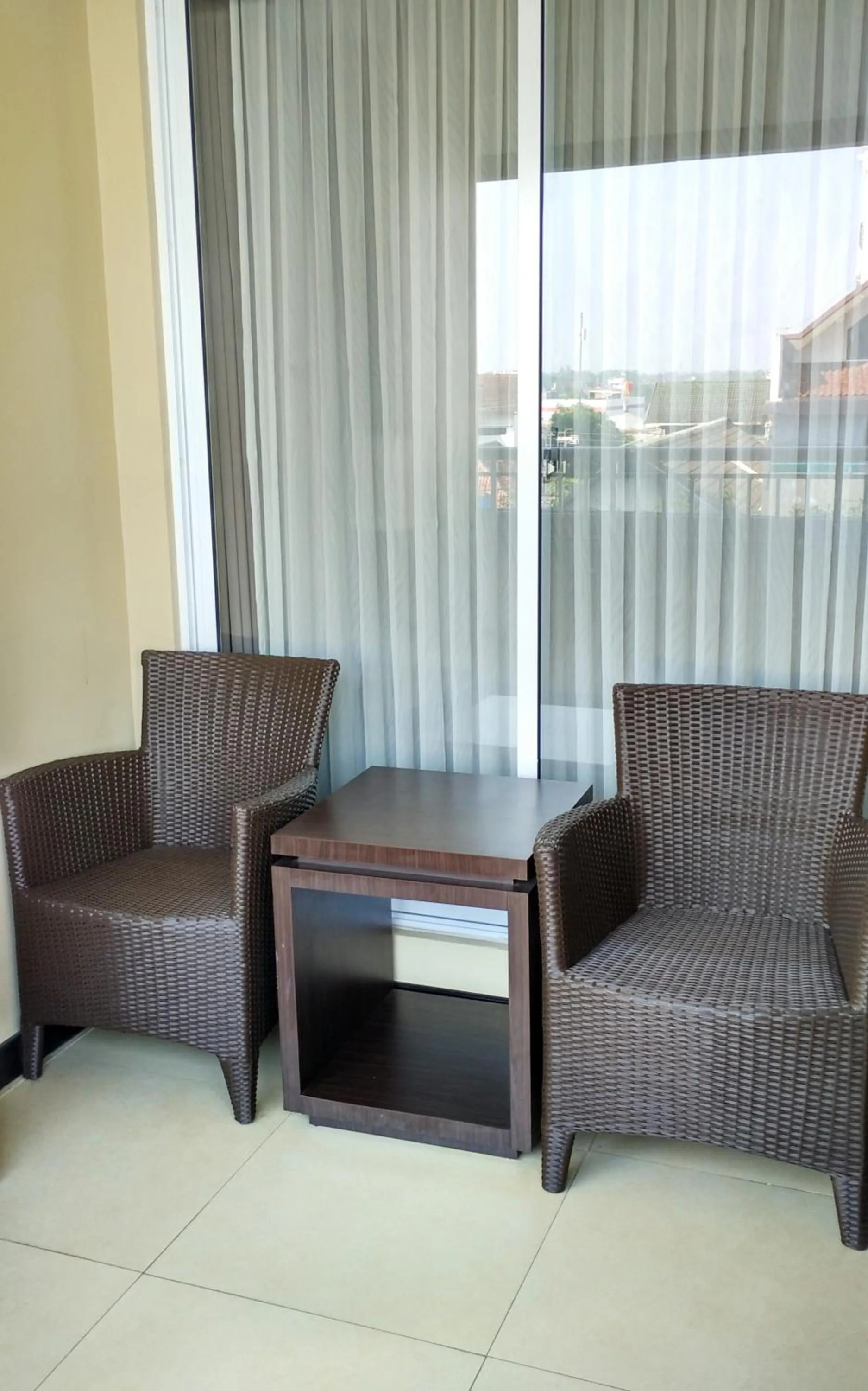 Balcony/Terrace, Seating Area in Grage Jogja Hotel