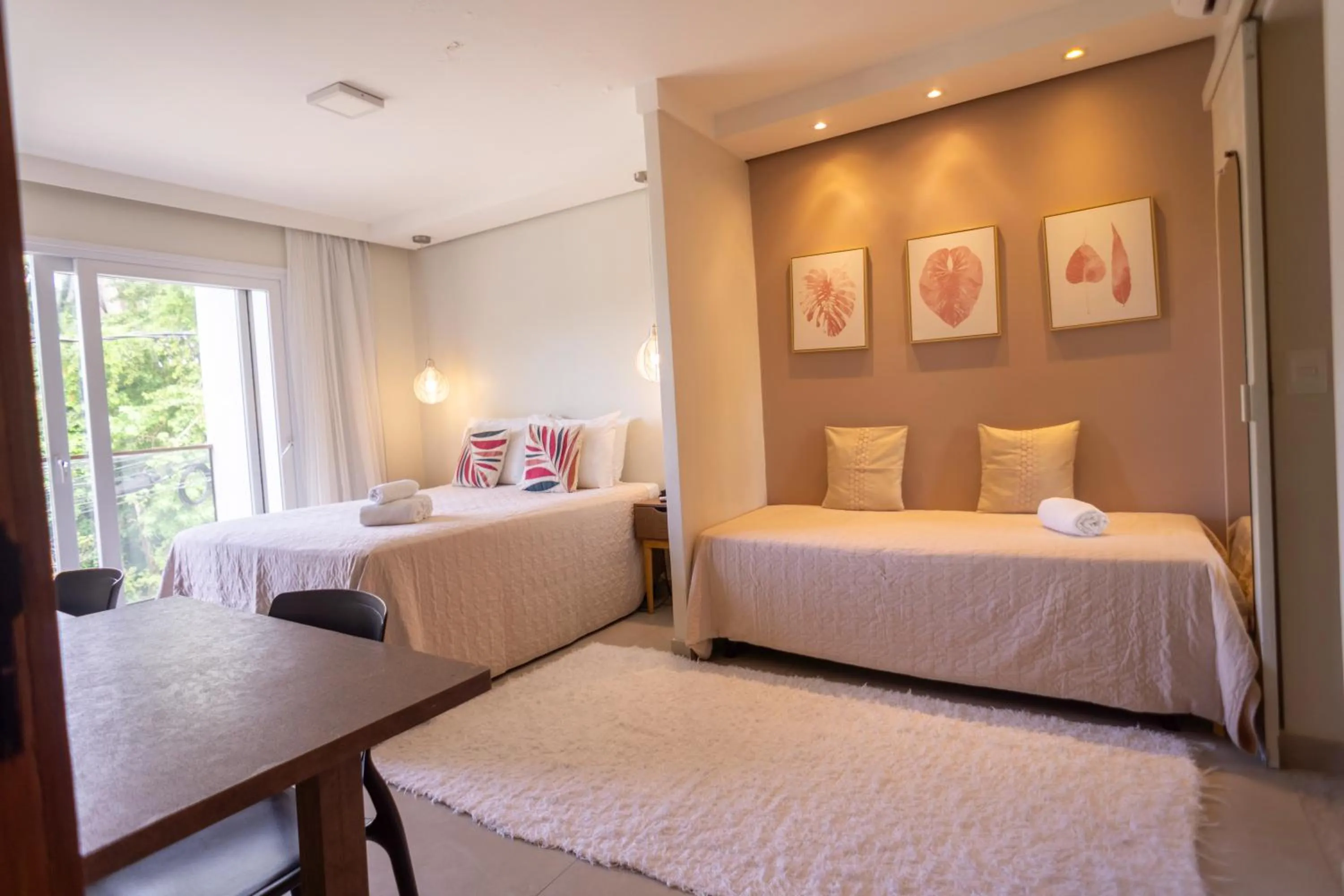 Bed in Pousada Renda do Mar