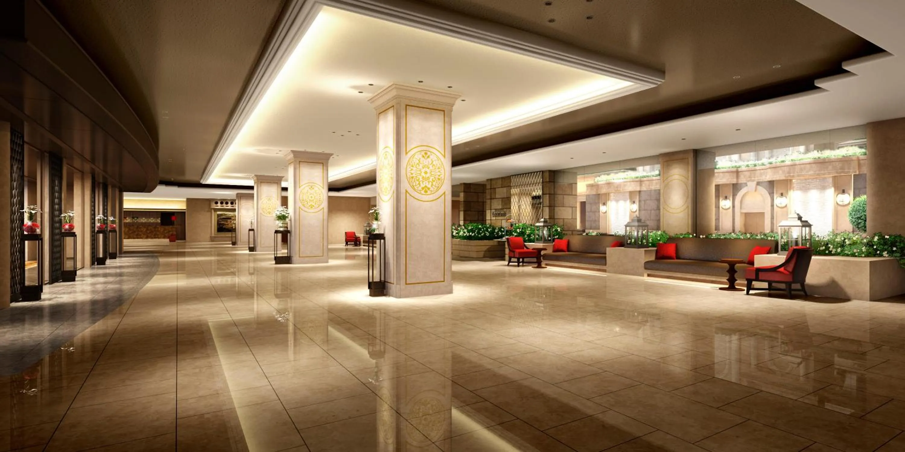 Lobby or reception in Nagoya Tokyu Hotel