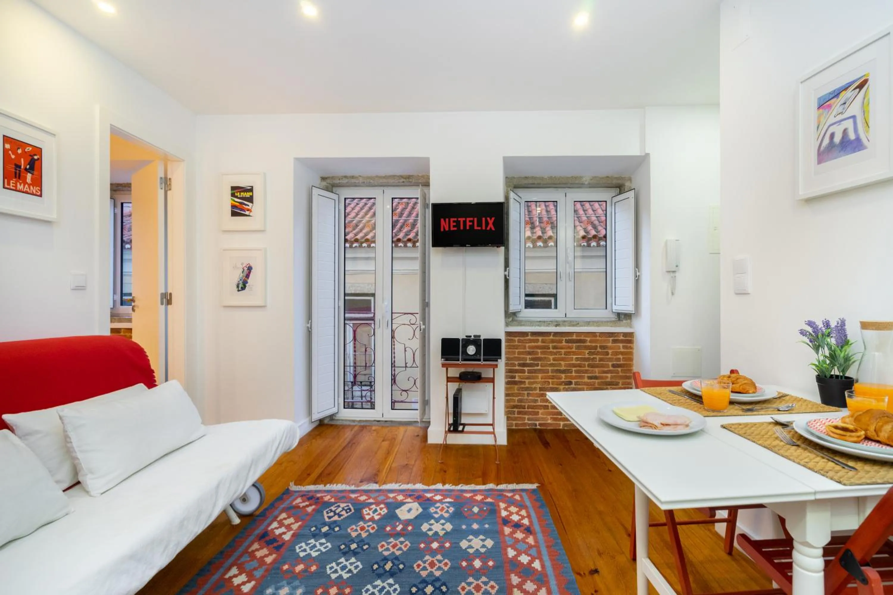 Living room in WHome | Paz Downtown Apartment #2