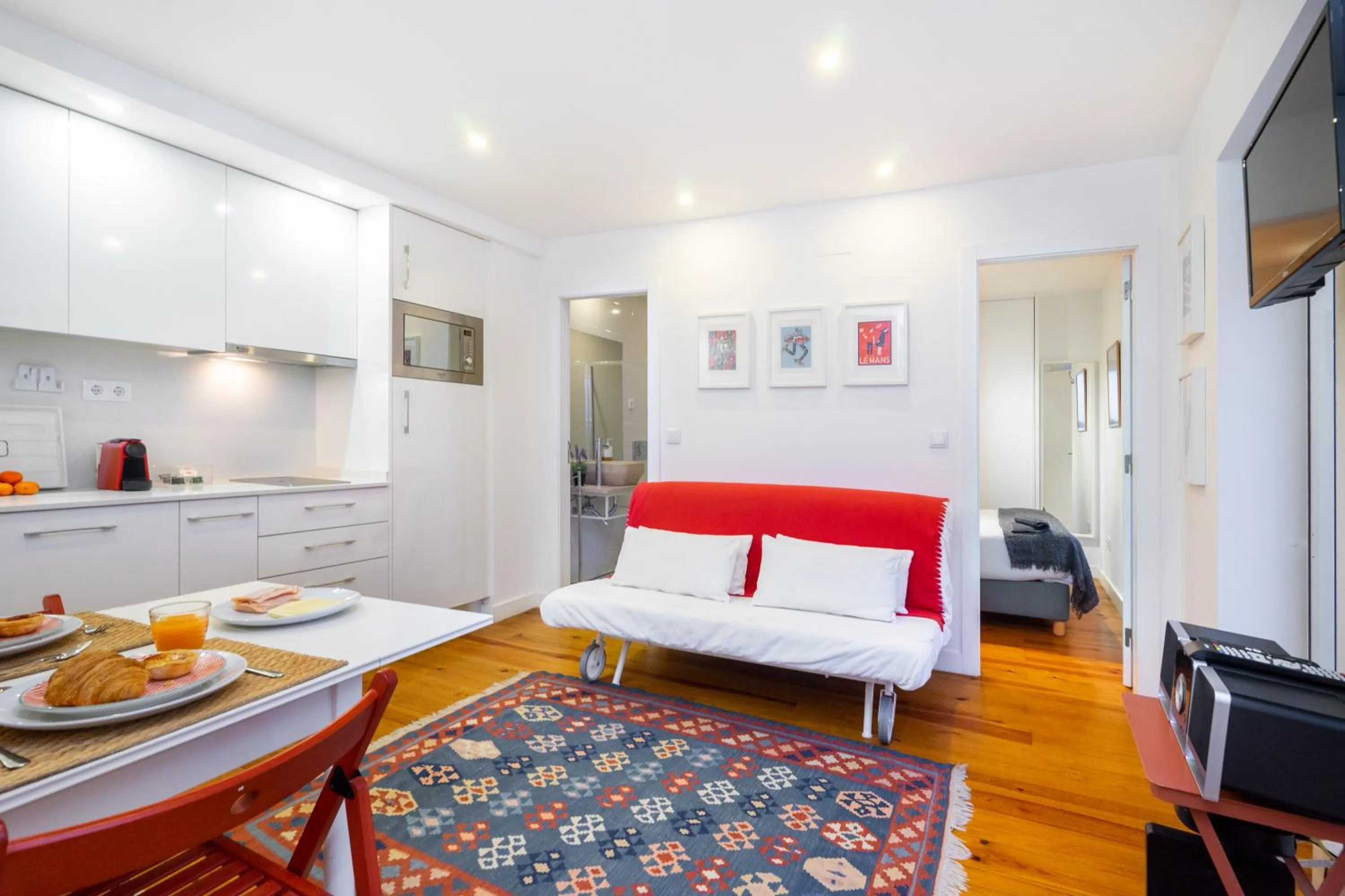 Living room in WHome | Paz Downtown Apartment #2