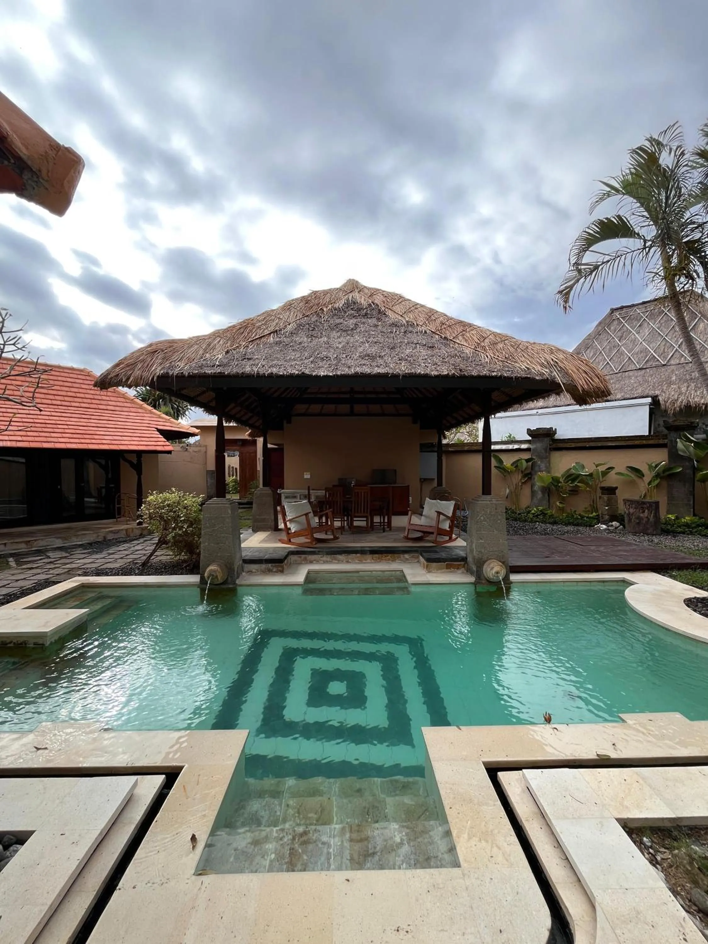 Pool view in Visakha Sanur by Puri Signatures
