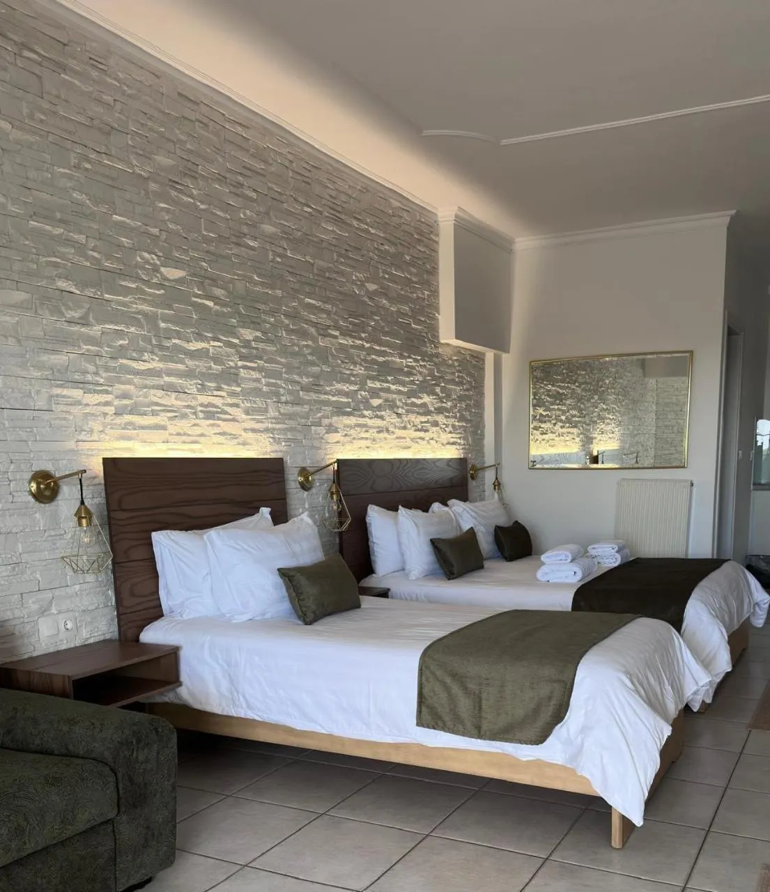 Bed in Villa Pantheon