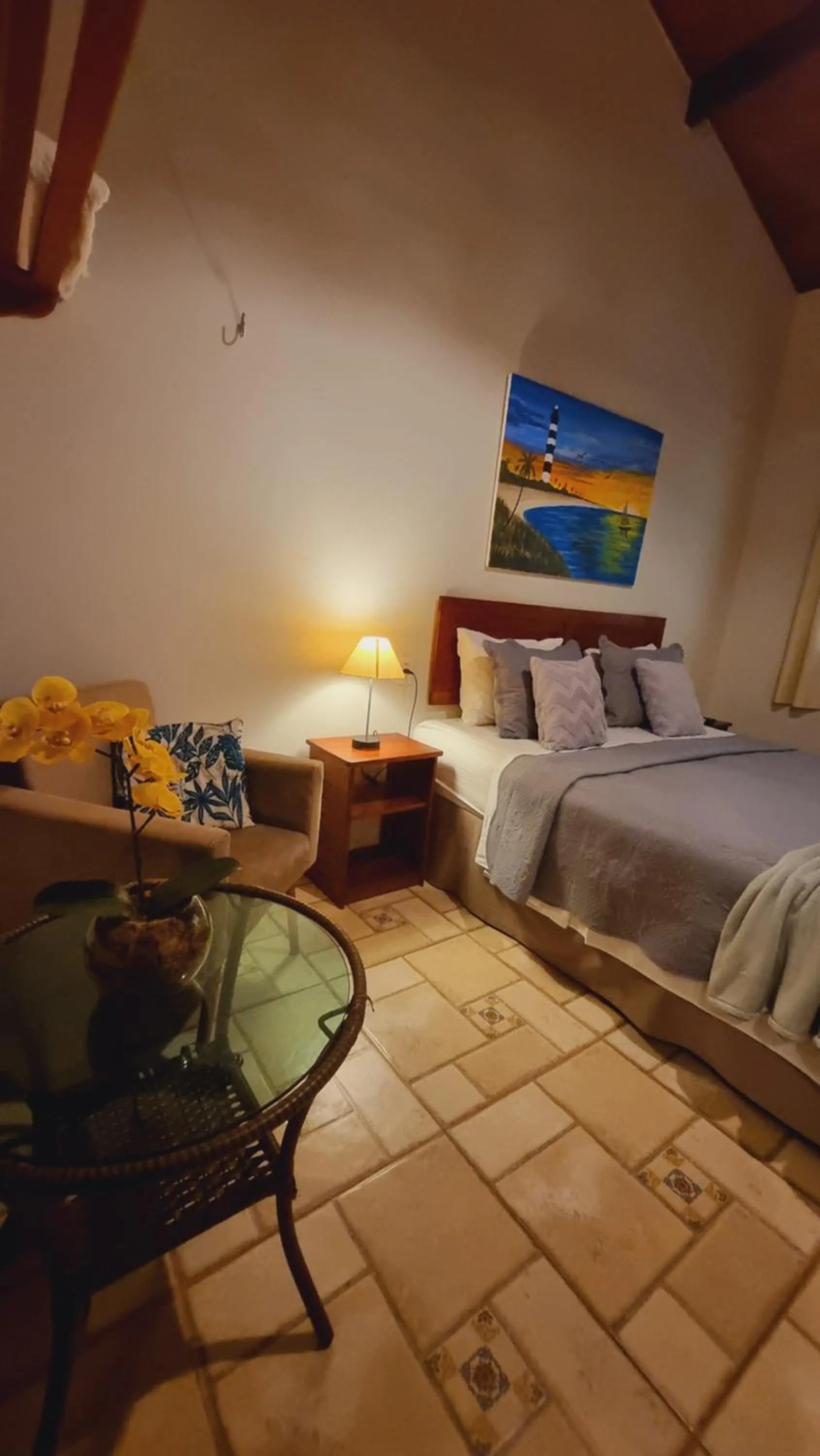 Bed in Pousada Pé na Areia Gostoso