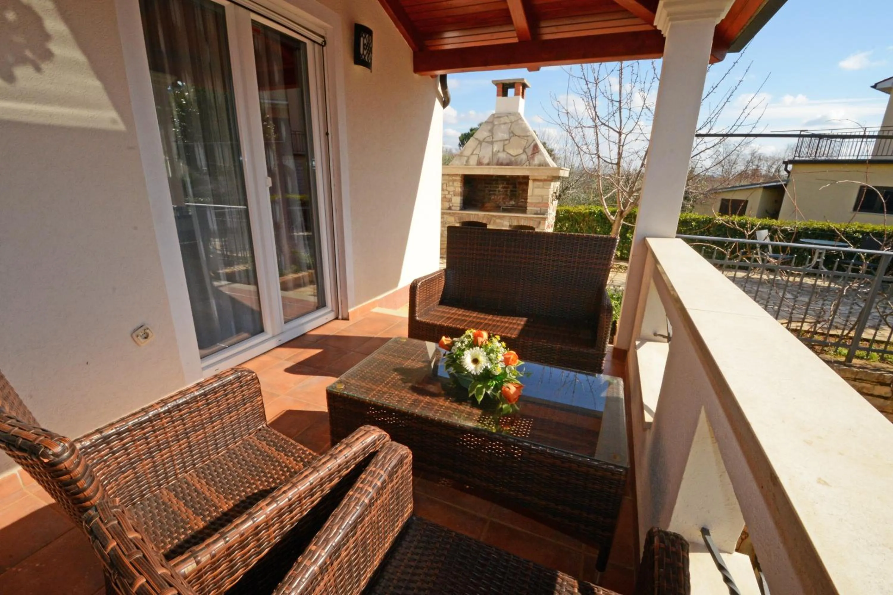 Balcony/Terrace in Villa Zare