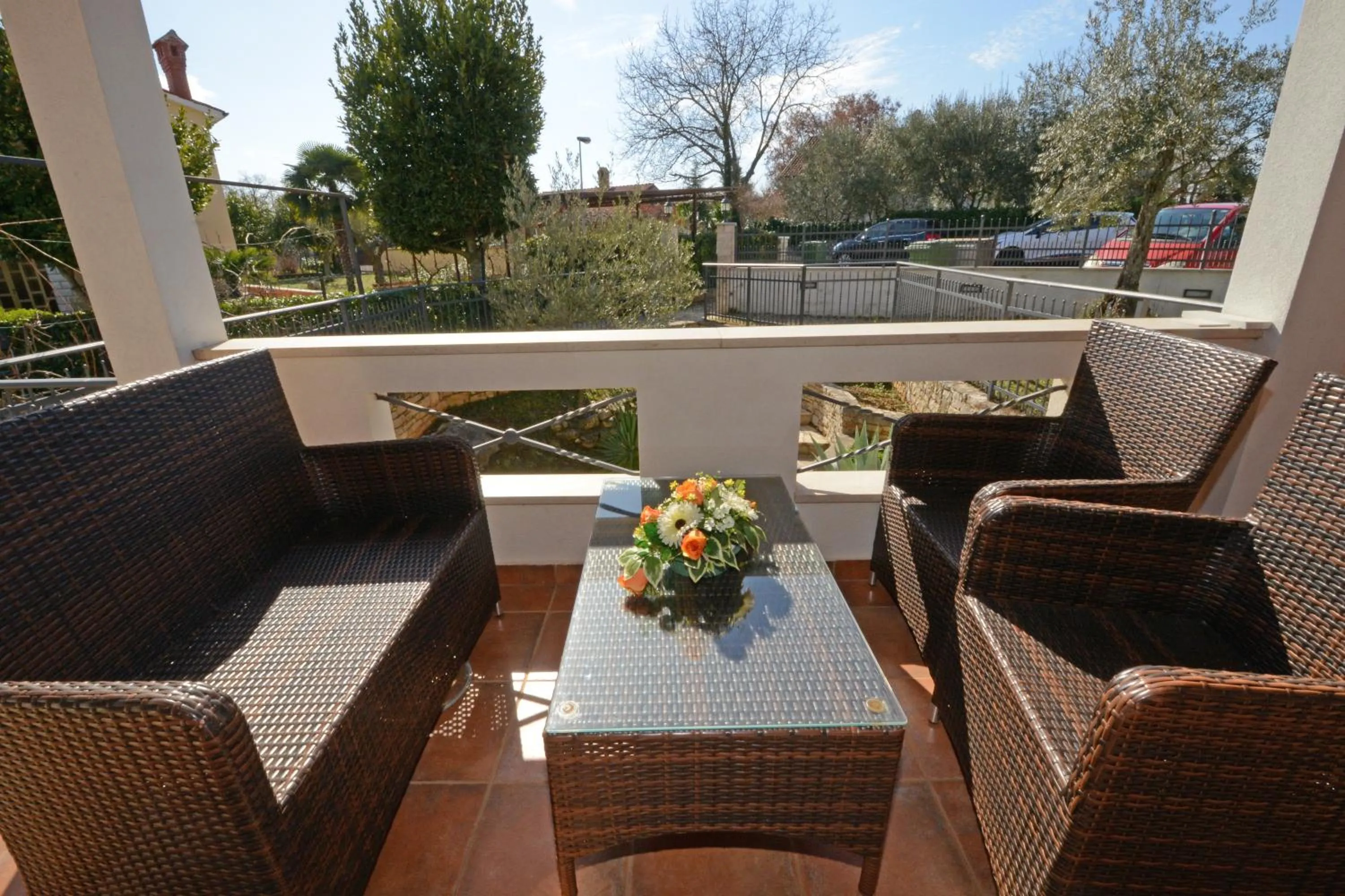 Balcony/Terrace in Villa Zare