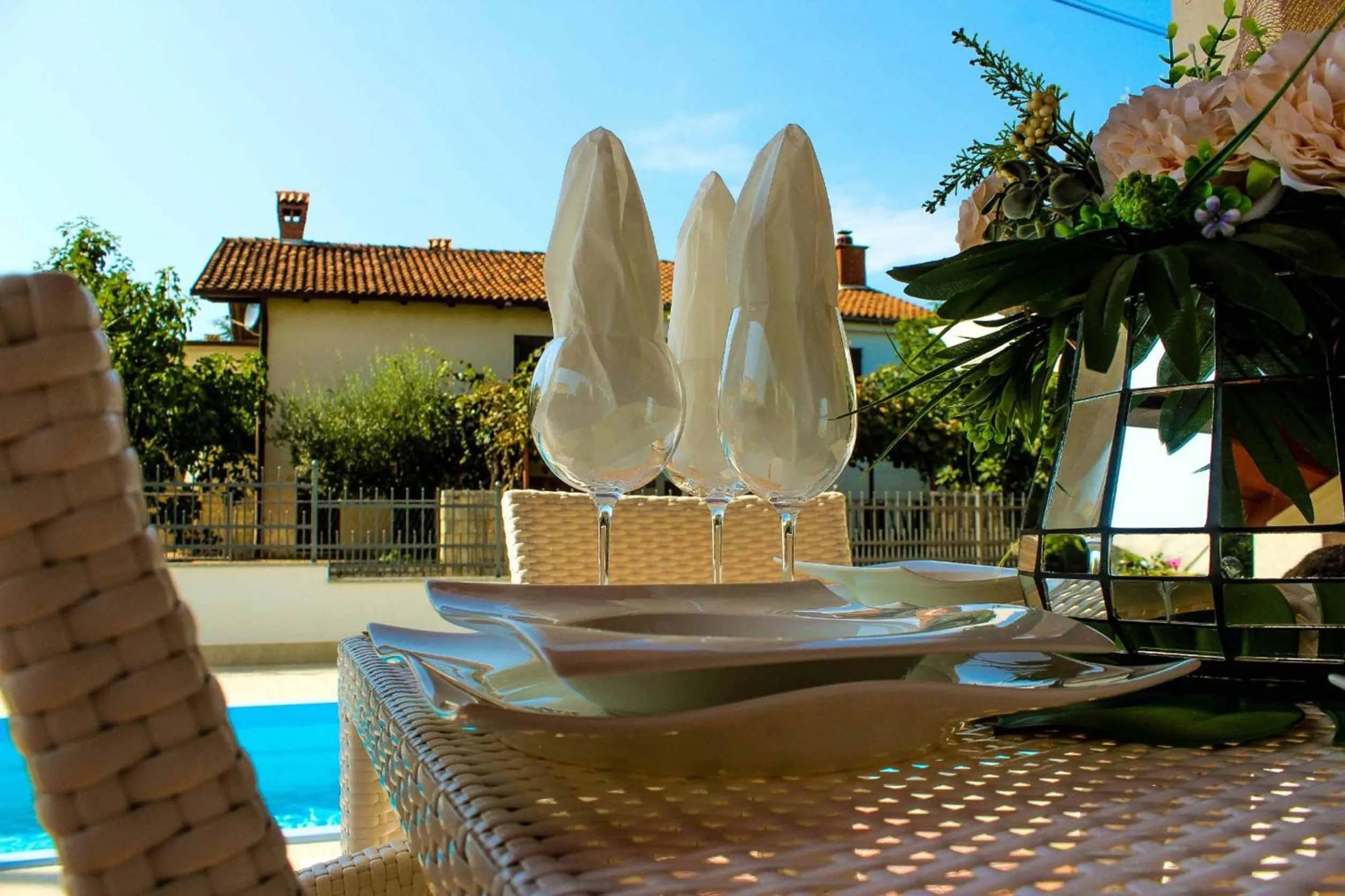 Garden in Villa Zare