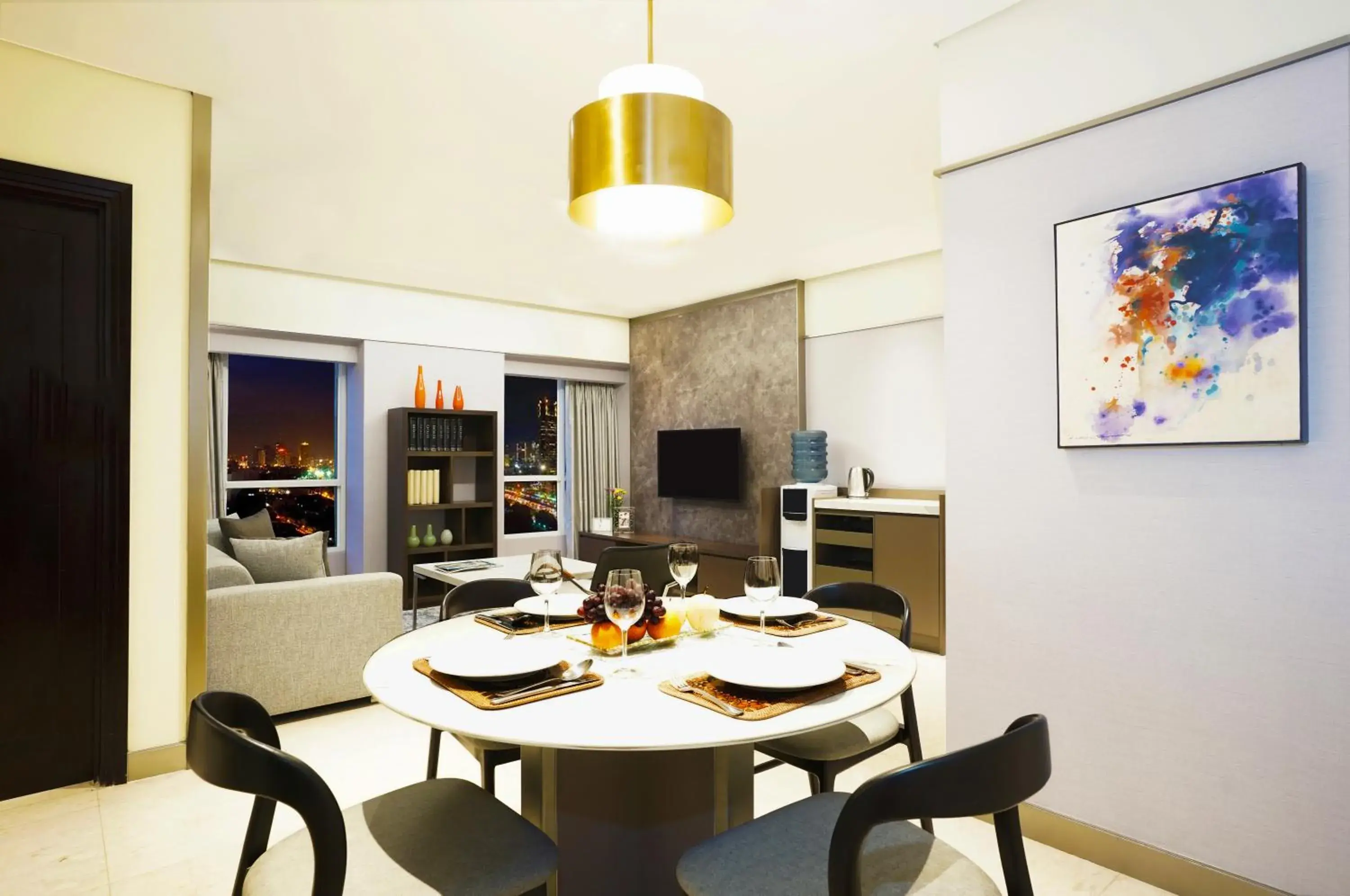 Living room in Somerset Berlian Jakarta Living room in Somerset Berlian Jakarta