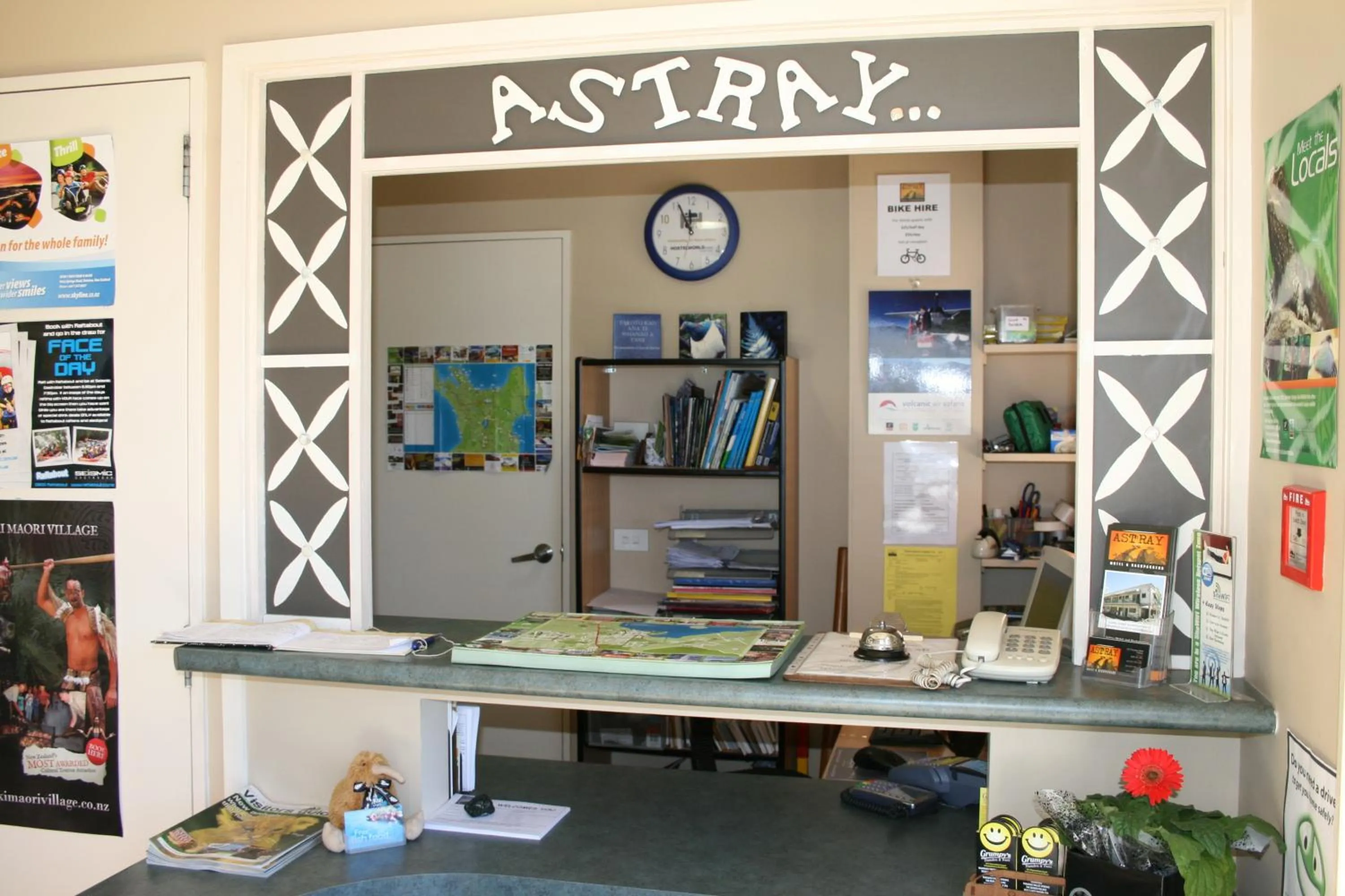 Lobby or reception in Astray Motel