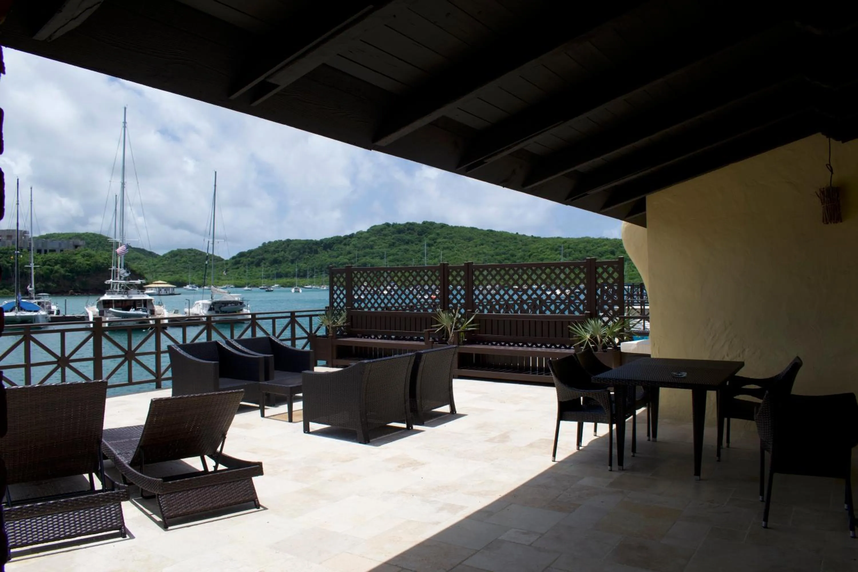 Balcony/Terrace in Secret Harbour Boutique Hotel and Marina