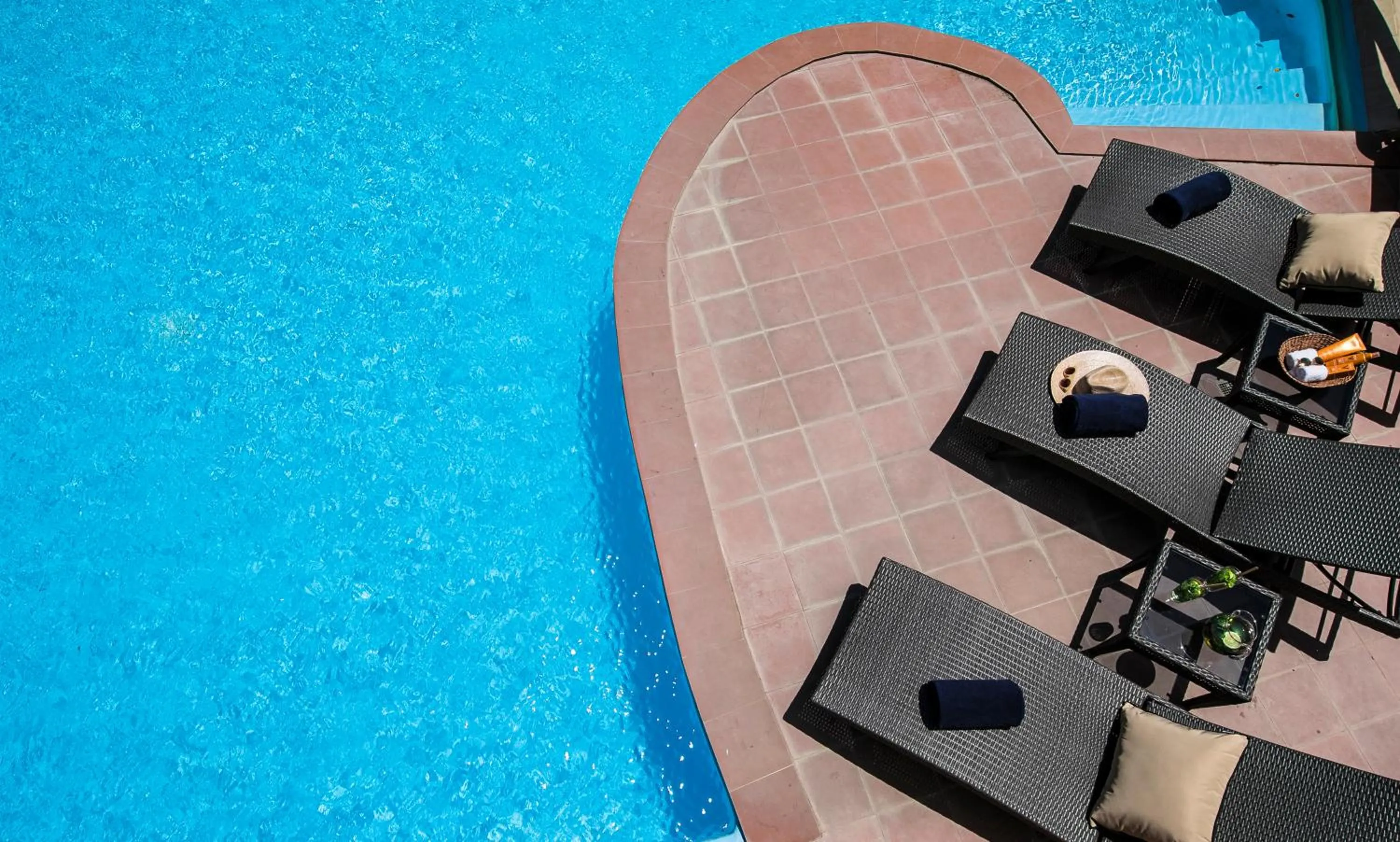 Aqua park in Secret Harbour Boutique Hotel and Marina