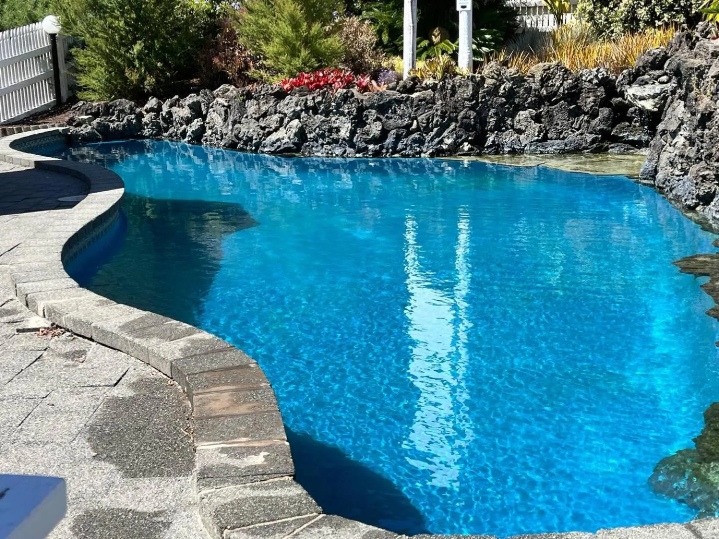 Swimming pool in Marlin Court Motel