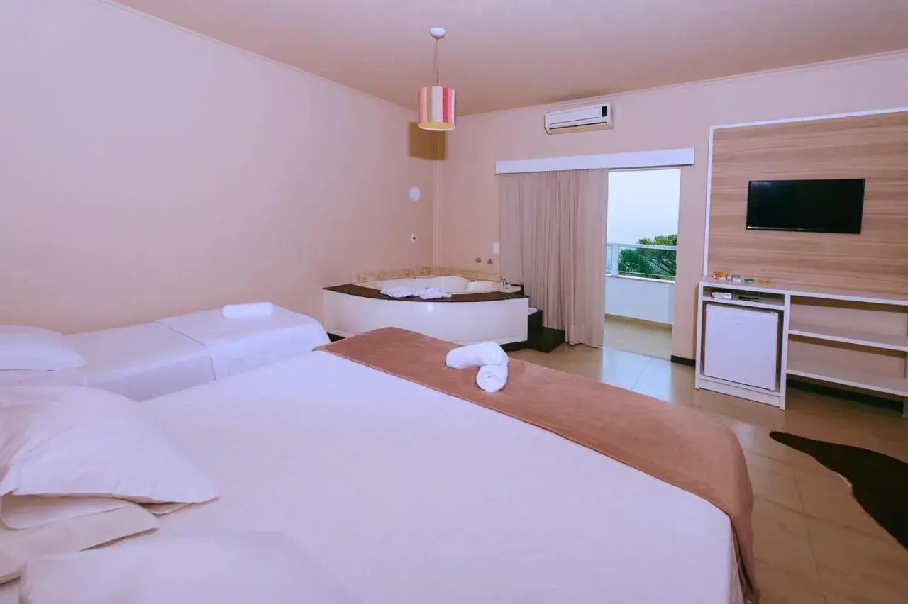 Bed in Hotel Fazenda Dona Francisca Bed in Hotel Fazenda Dona Francisca