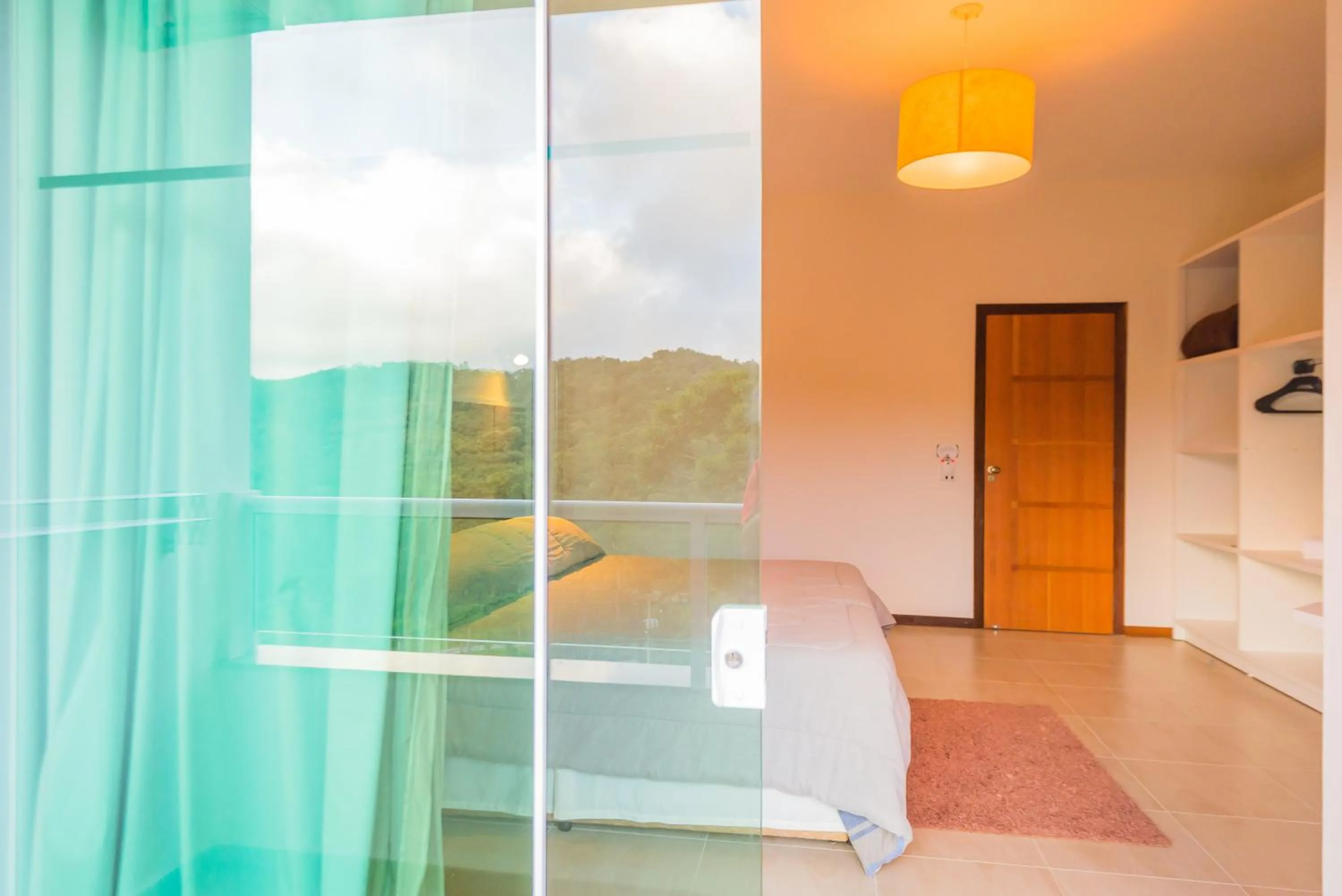 Bed in Hotel Fazenda Dona Francisca