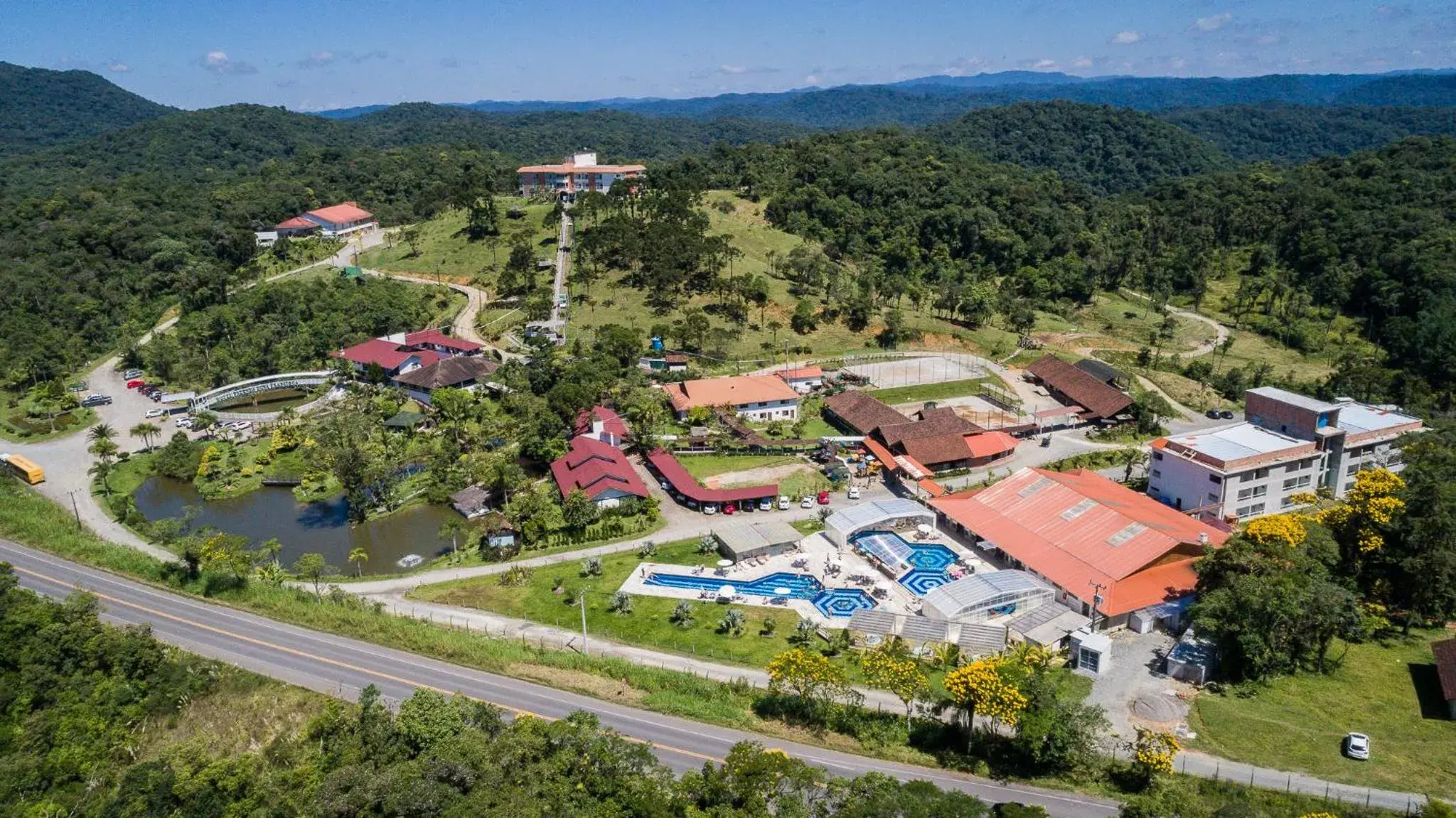 Property building in Hotel Fazenda Dona Francisca Property building in Hotel Fazenda Dona Francisca