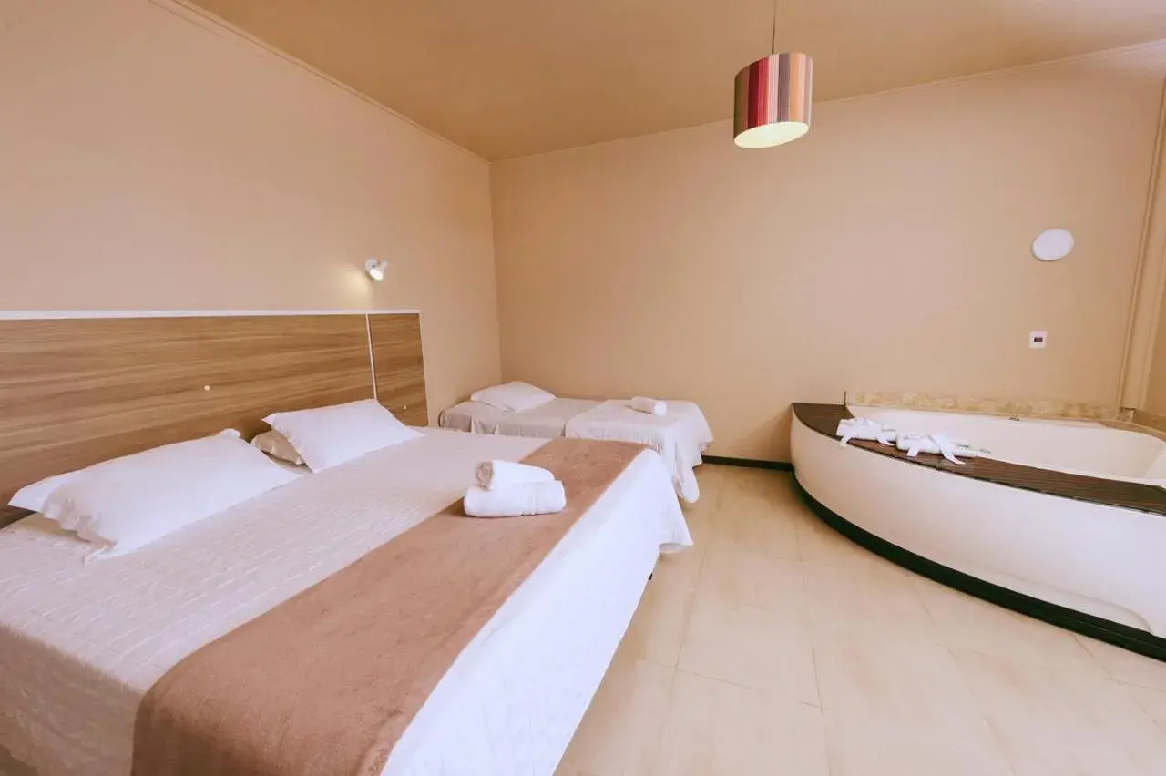 Bed in Hotel Fazenda Dona Francisca Bed in Hotel Fazenda Dona Francisca