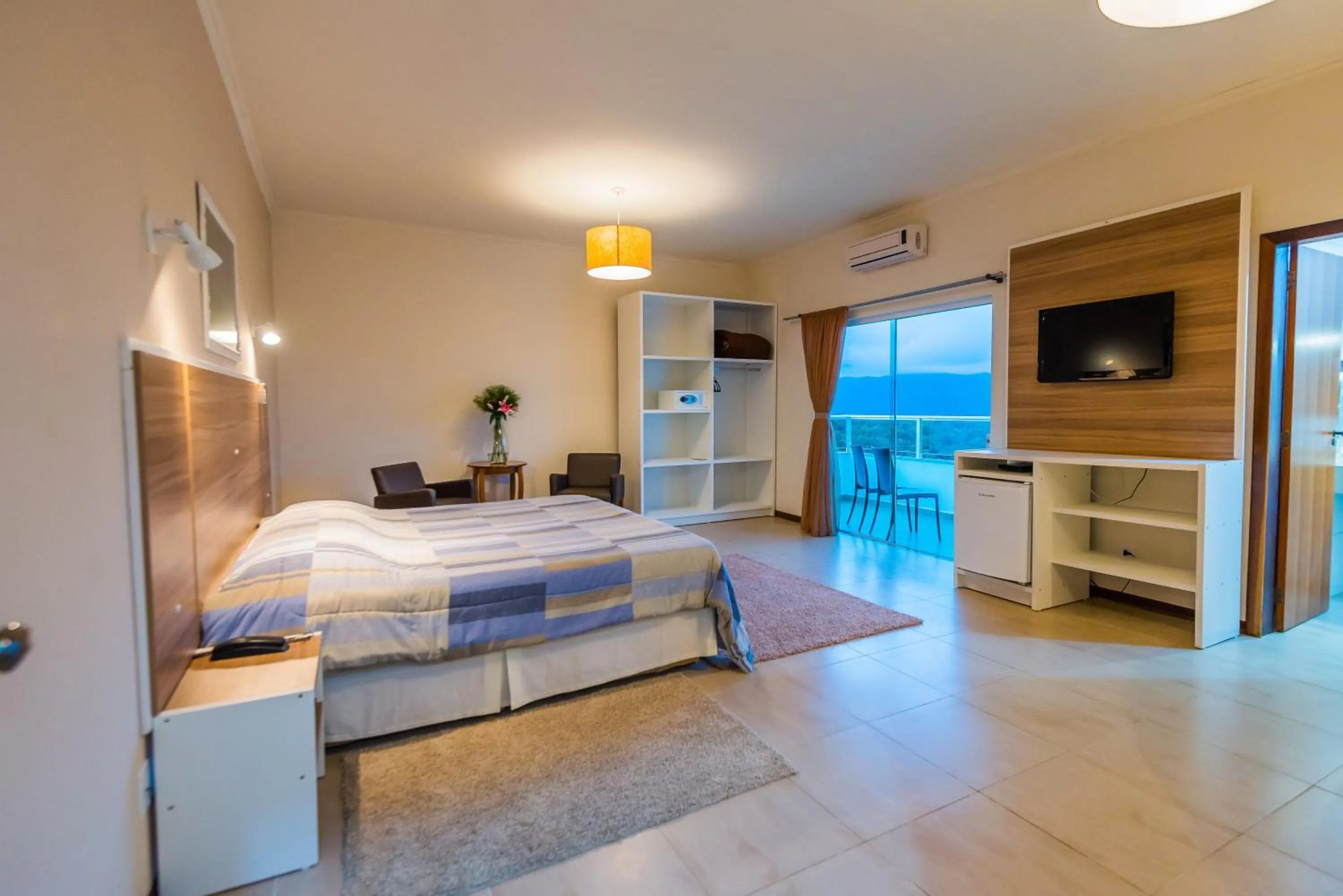 Bed in Hotel Fazenda Dona Francisca