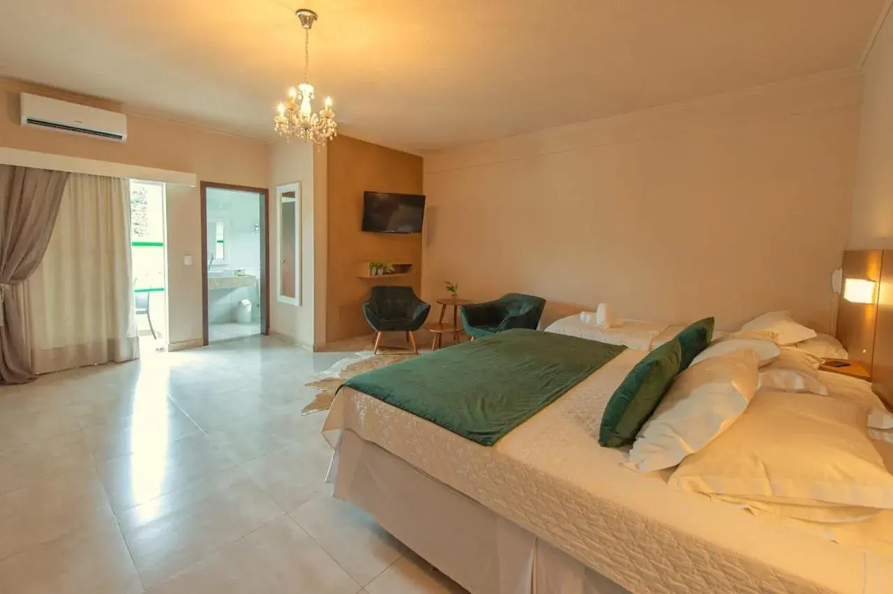 Bed in Hotel Fazenda Dona Francisca Bed in Hotel Fazenda Dona Francisca