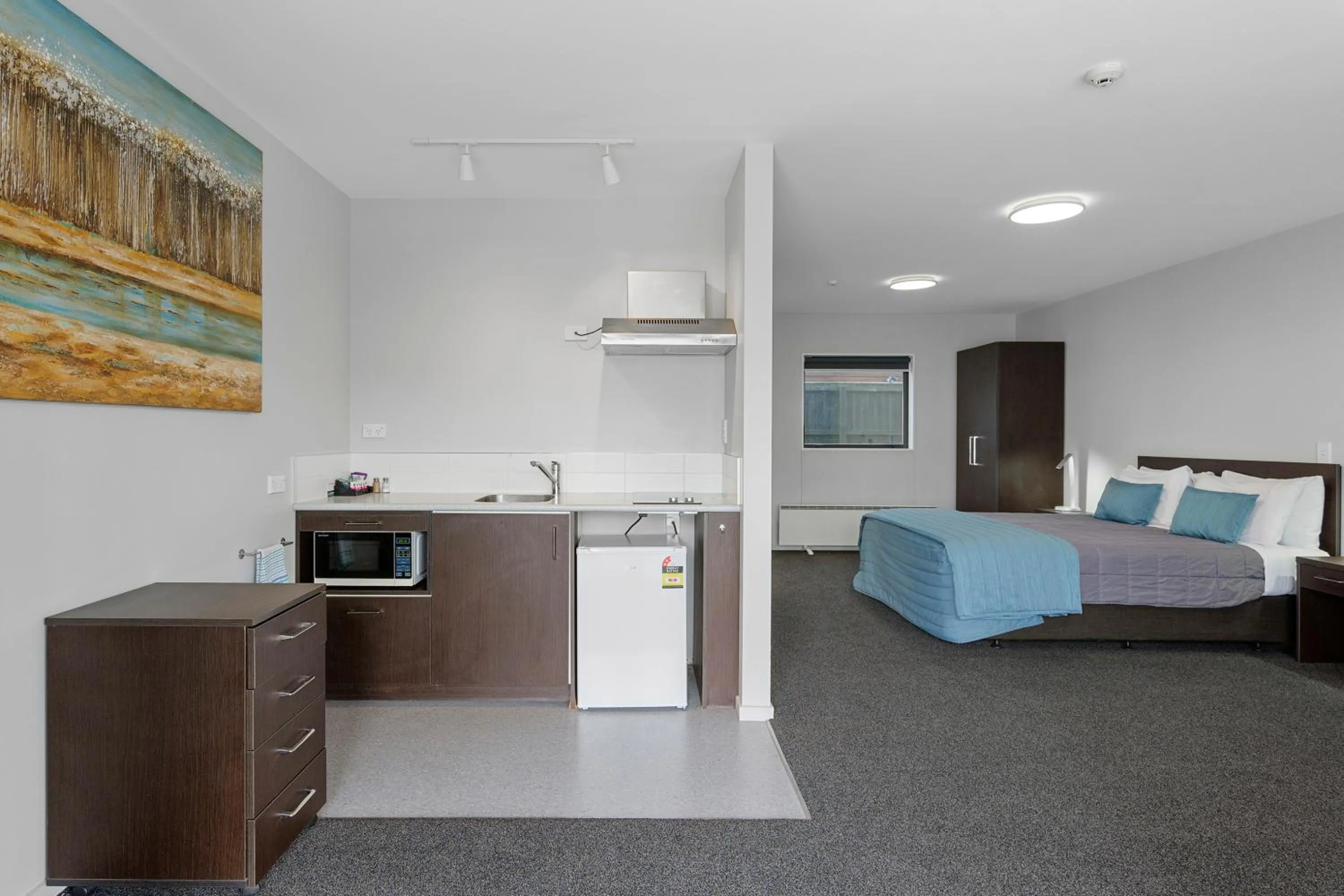 Kitchen or kitchenette in Ashford Motor Lodge