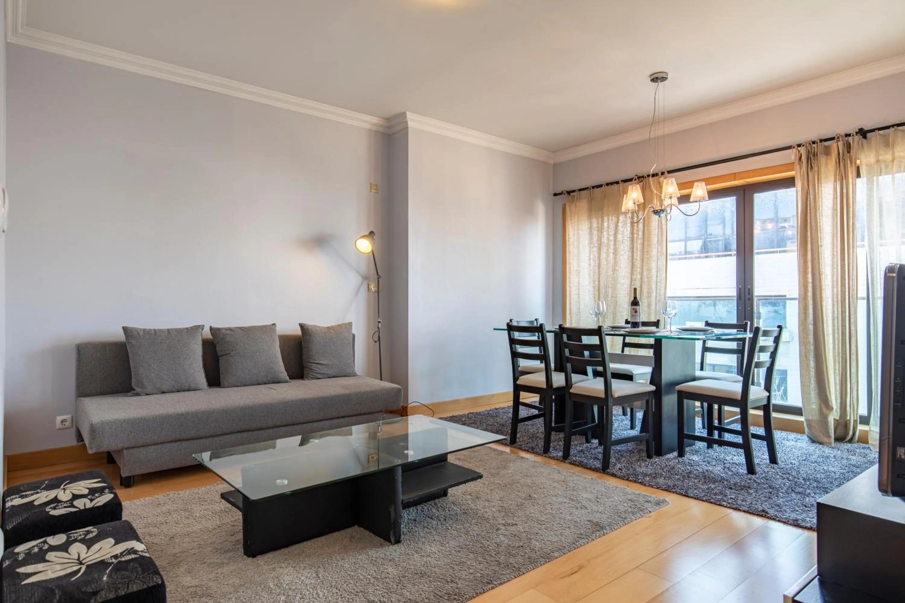 Living room in LovelyStay - Modern apartment in Anjos