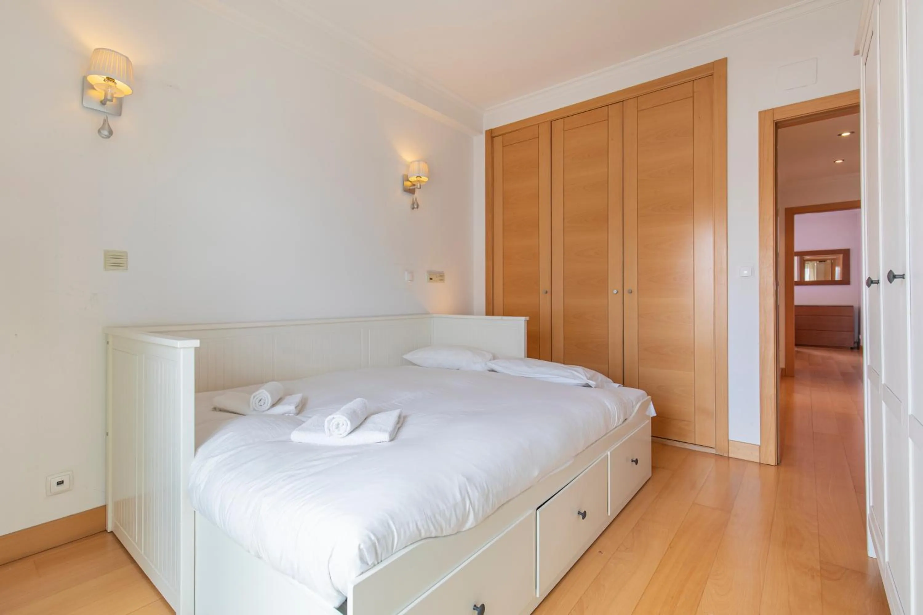 Photo of the whole room, Bed in LovelyStay - Modern apartment in Anjos