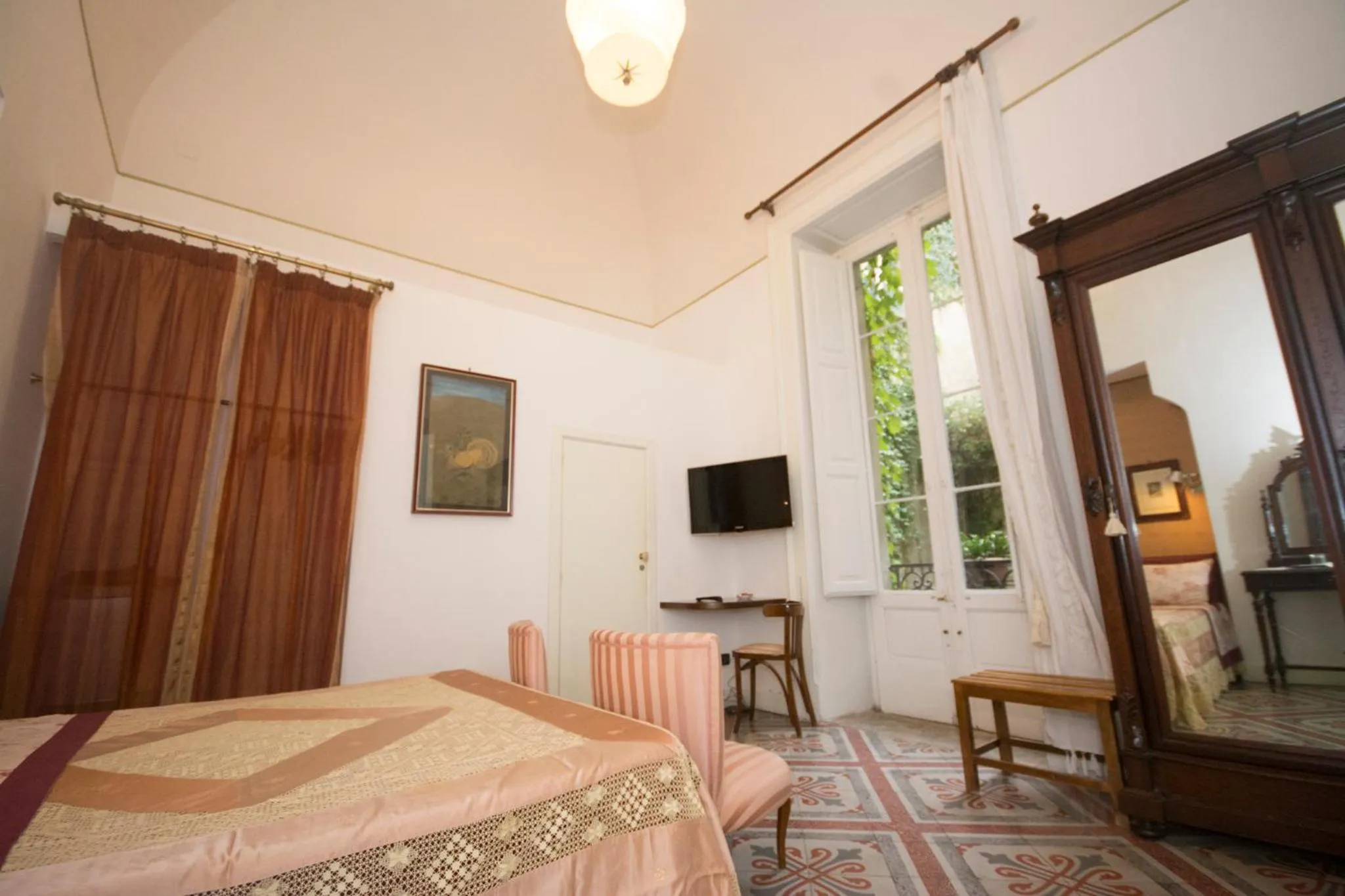 Bedroom, Bed in Palazzo Rollo