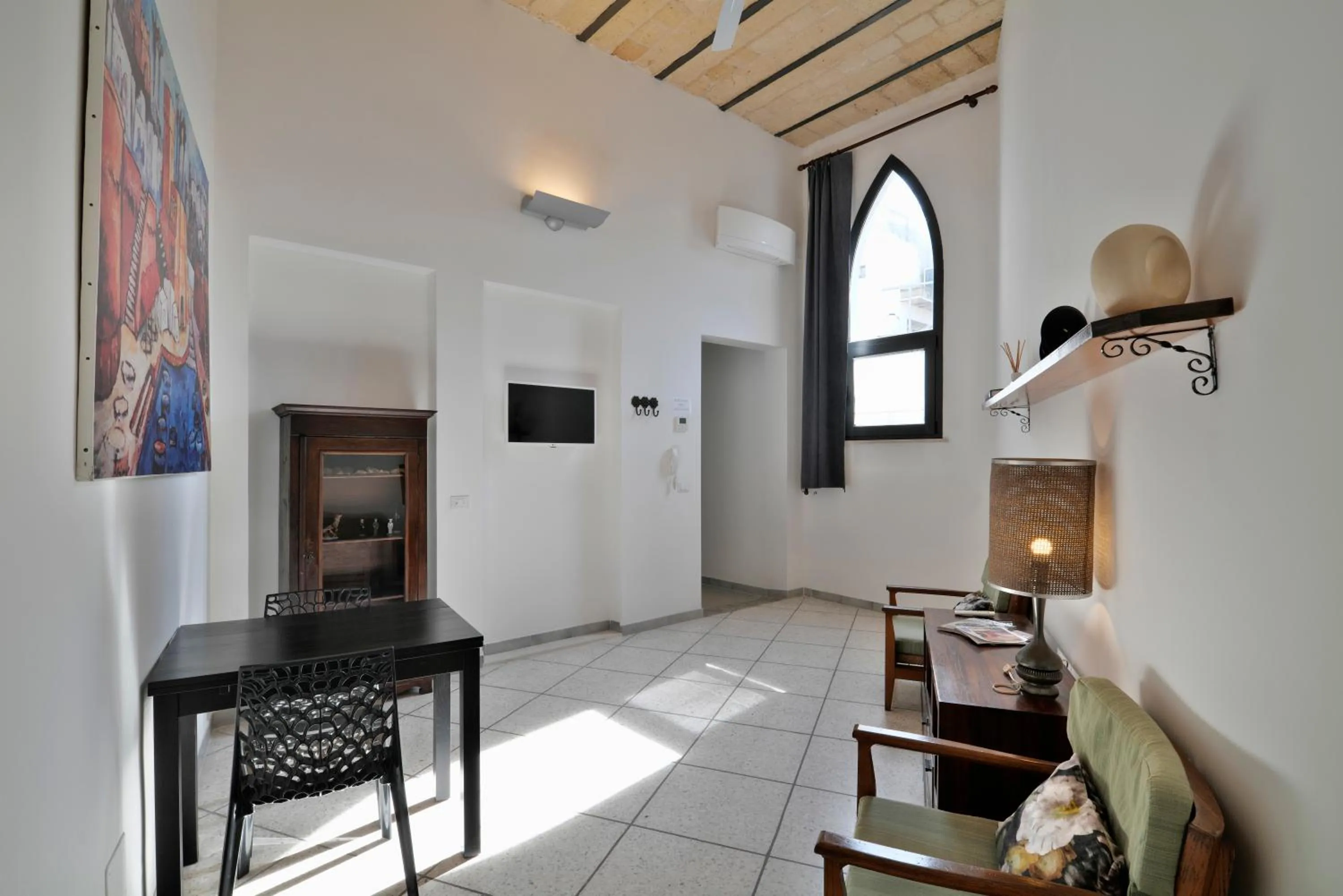 Seating area in Palazzo Rollo